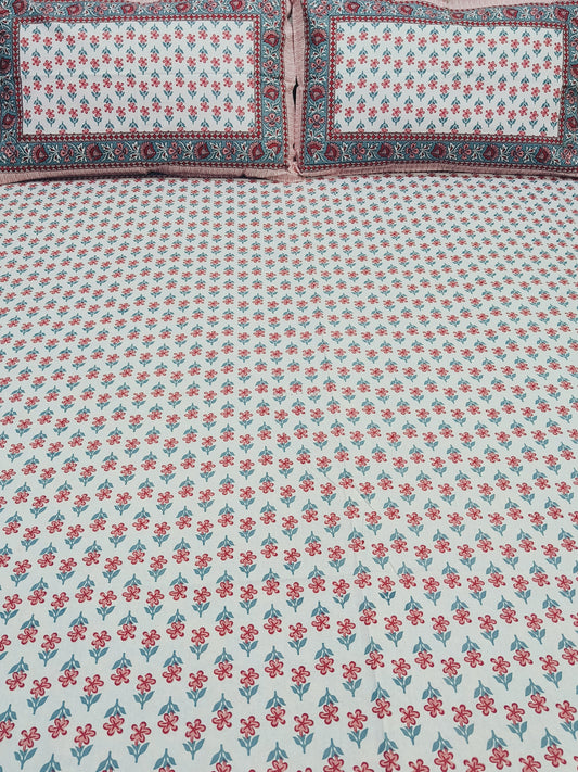 FRESH ARRIVAL! Floral Sadabahaar Bedsheets(Dispatch Time 24 Hours)
