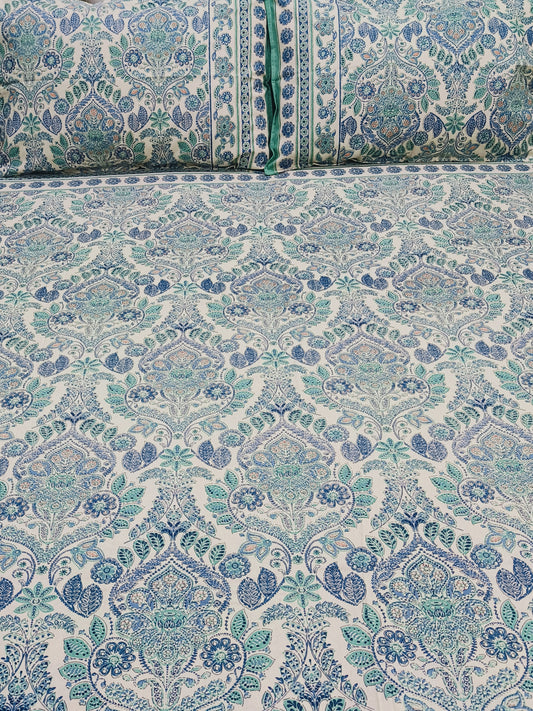 FRESH ARRIVALS Gulbahaar King Size Bedsheets(Dispatch Time 24 Hours)