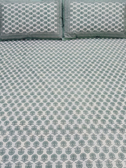 FRESH ARRIVALS Gulbahaar King Size Bedsheets(Dispatch Time 24 Hours)