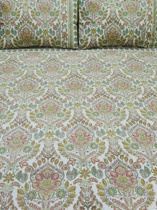 Gulbahaar King Size Bedsheets