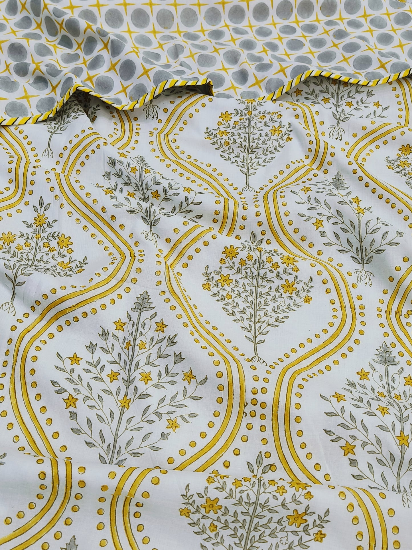 FRESH ARRIVAL Handblock Printed Premium Double Bed Dohars