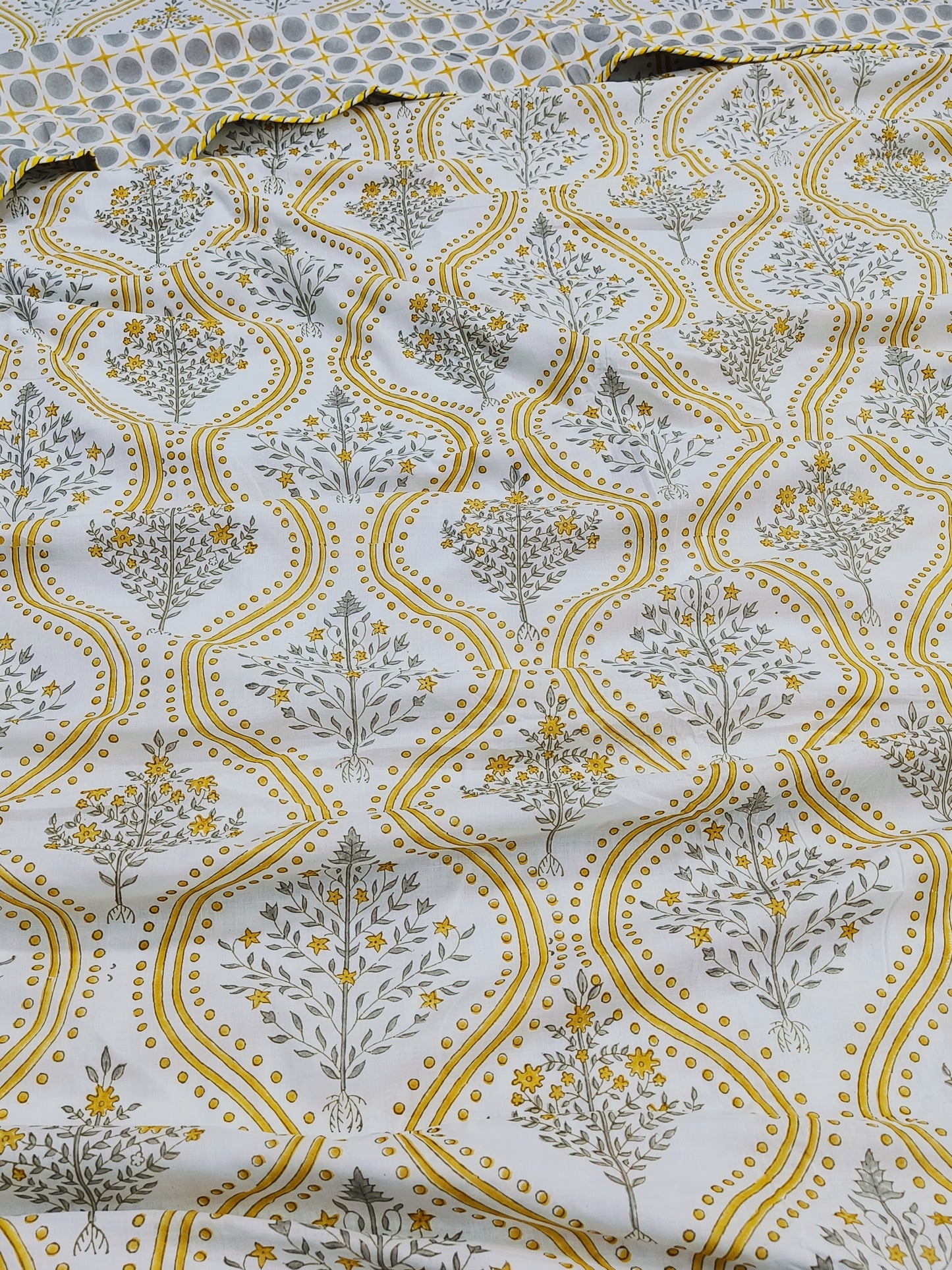 FRESH ARRIVAL Handblock Printed Premium Double Bed Dohars