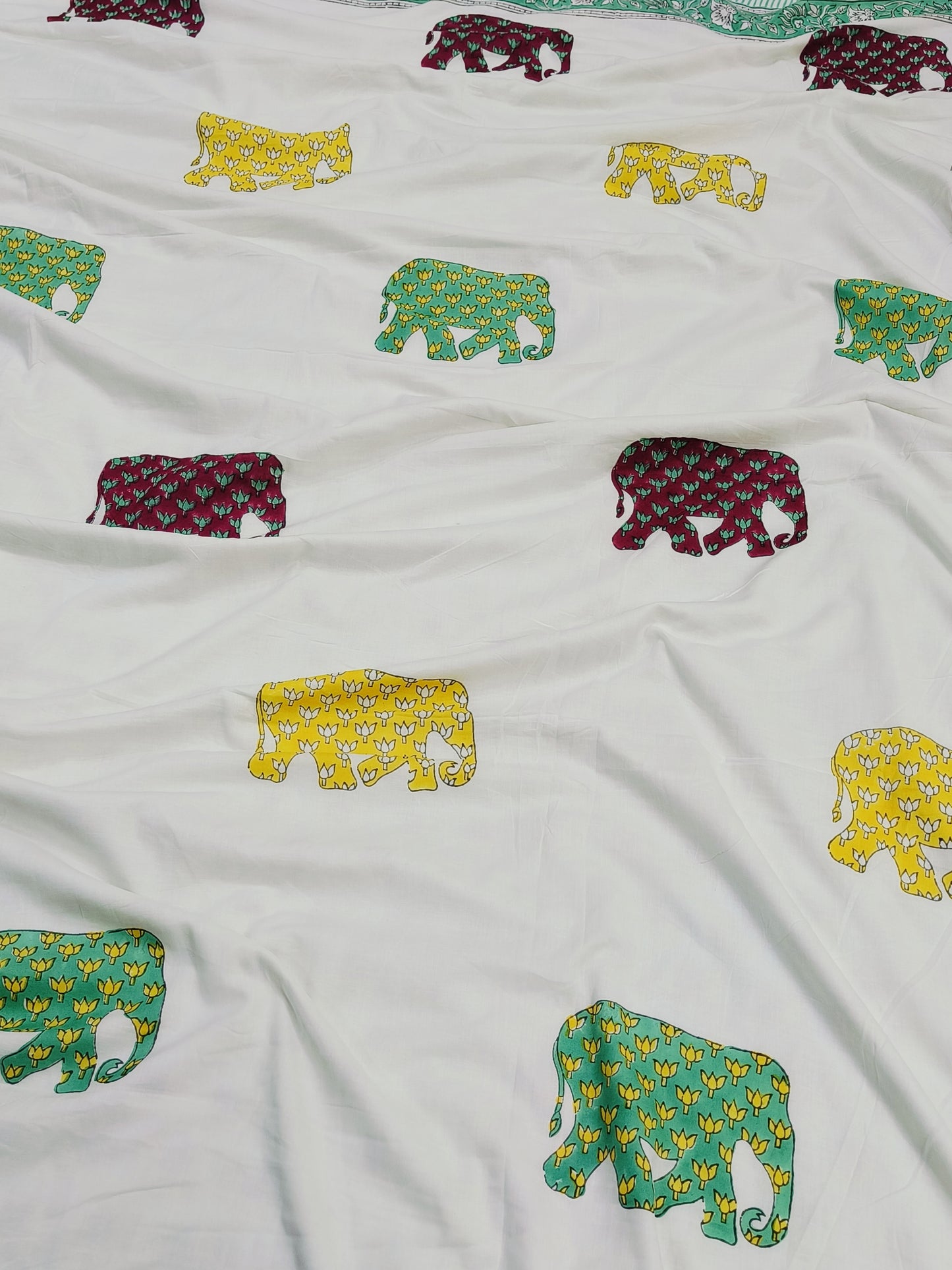 FRESH ARRIVAL Handblock Printed Premium Double Bed Dohars