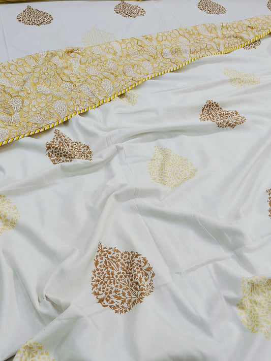 FRESH ARRIVAL Handblock Printed Premium Double Bed Dohars
