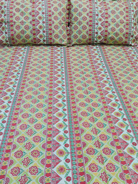 FRESH ARRIVAL! Floral Sadabahaar Bedsheets(Dispatch Time 24 Hours)