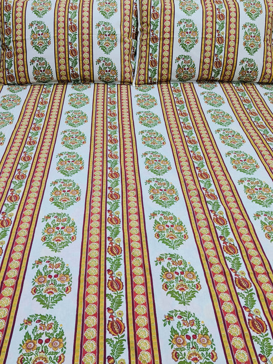 FRESH ARRIVAL! Floral Sadabahaar Bedsheets(Dispatch Time 24 Hours)