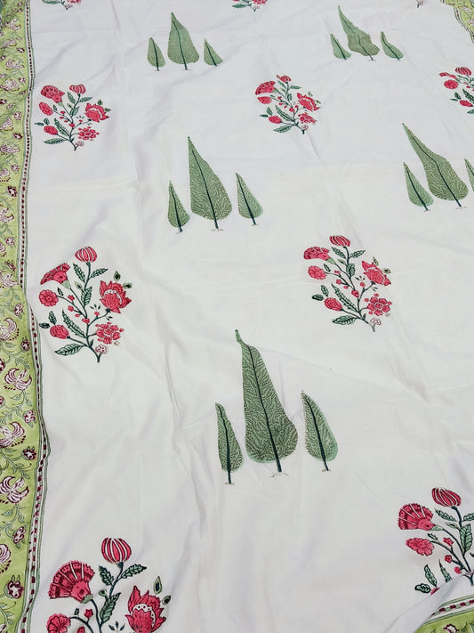 FRESH ARRIVAL Handblock Printed Premium Colorful Single Dohars