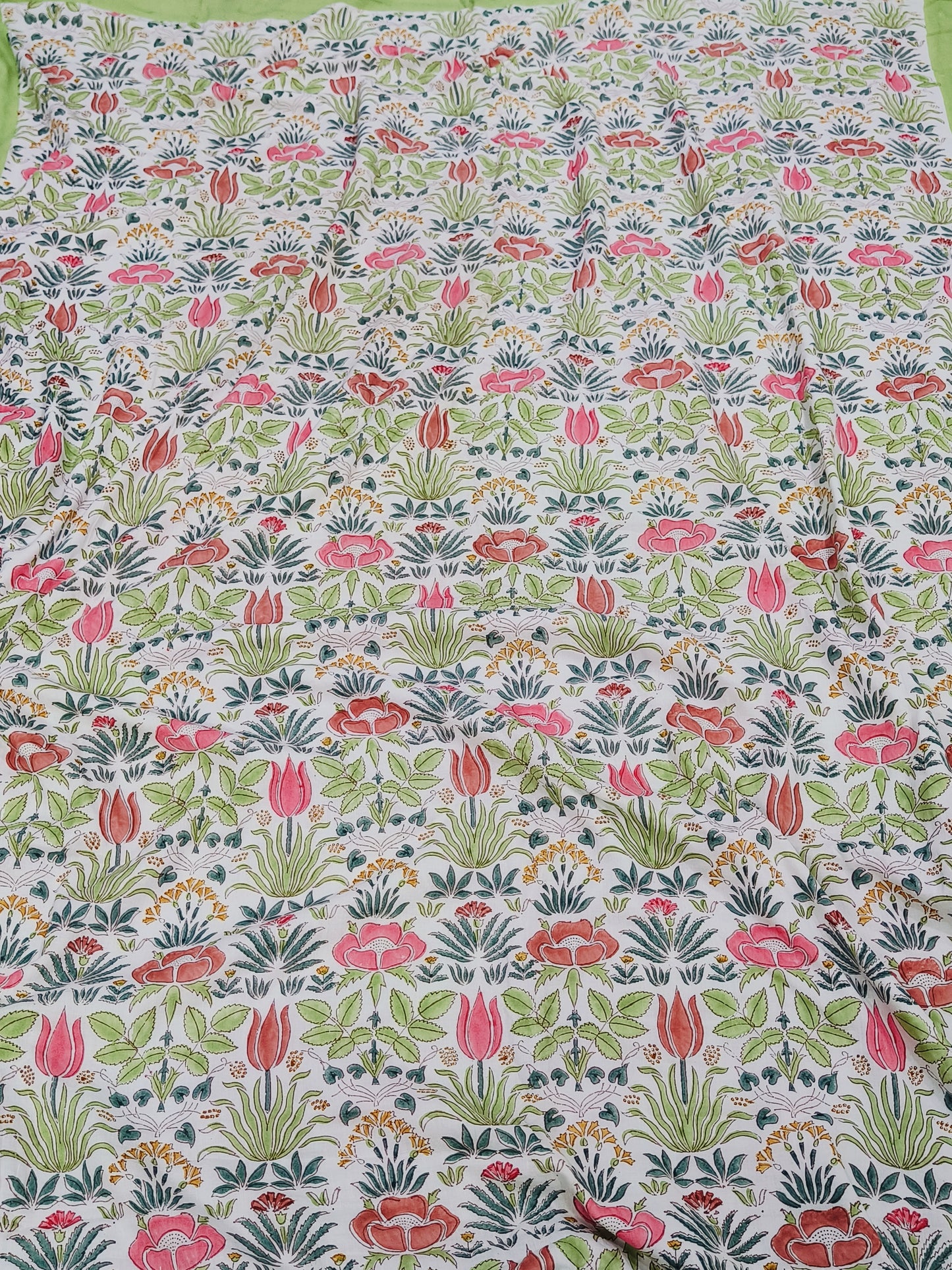 FRESH ARRIVAL Handblock Printed Premium Colorful Single Dohars