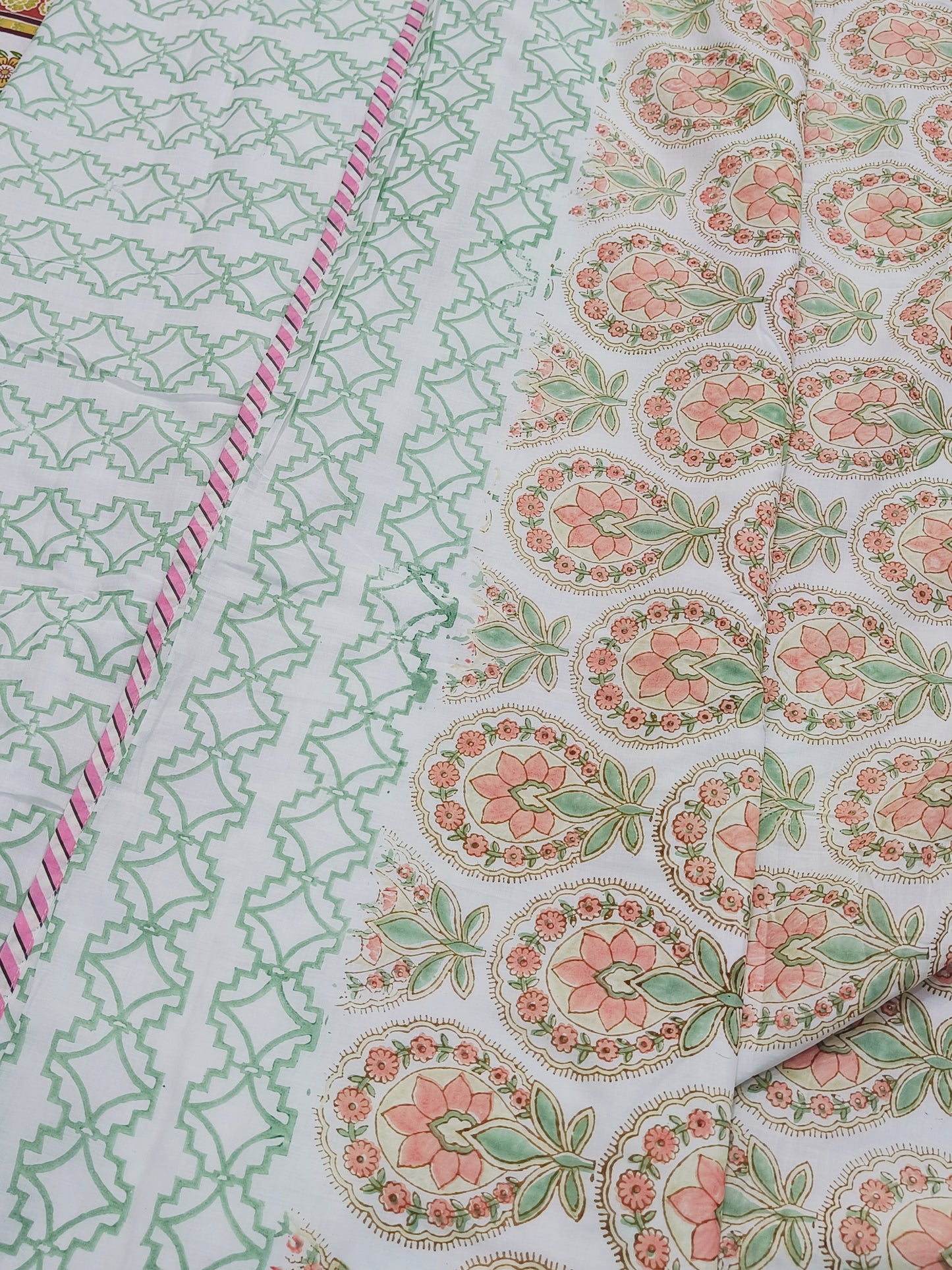 FRESH ARRIVAL Handblock Printed Premium Double Bed Dohars