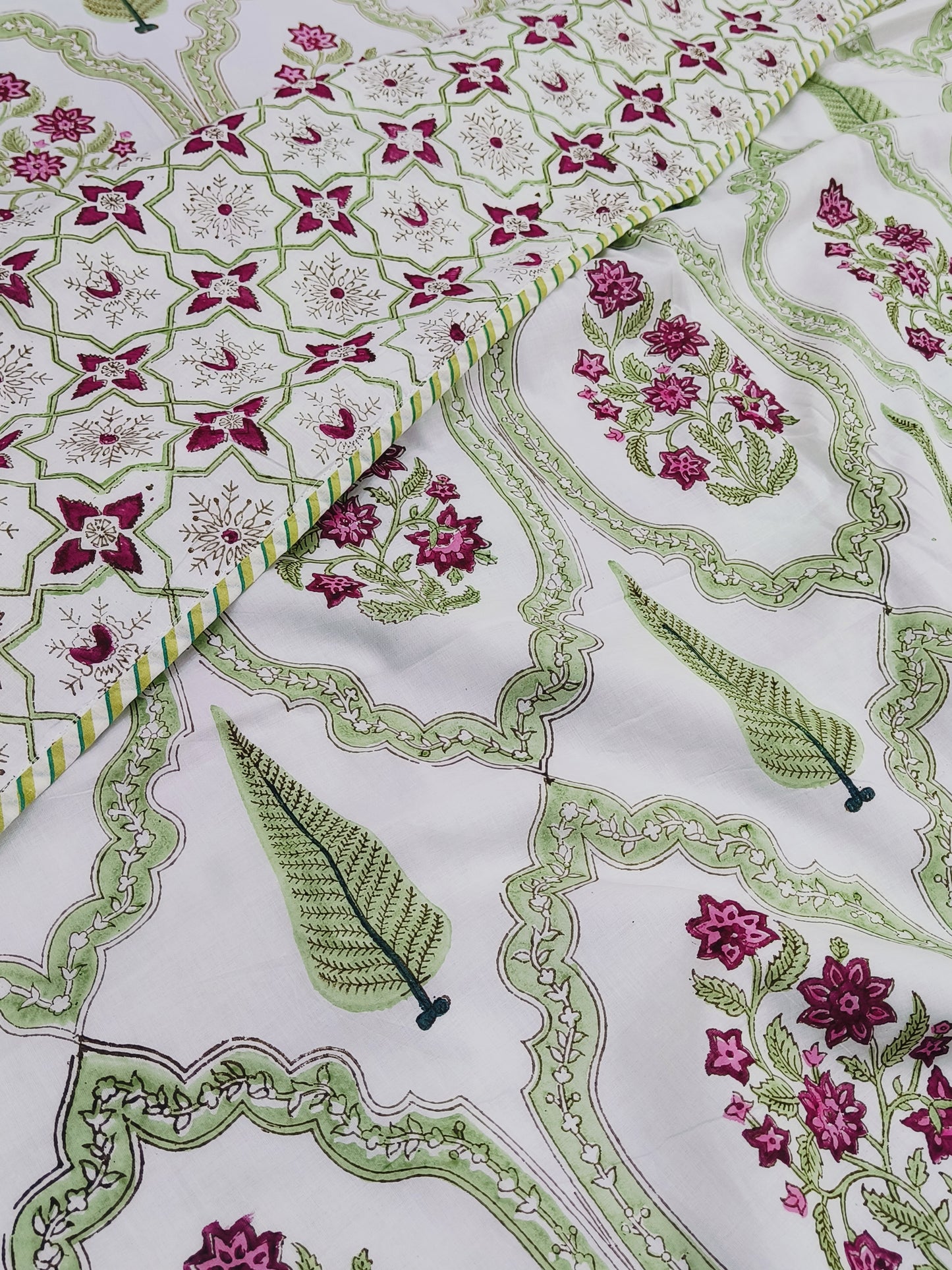 FRESH ARRIVAL Handblock Printed Premium Double Bed Dohars