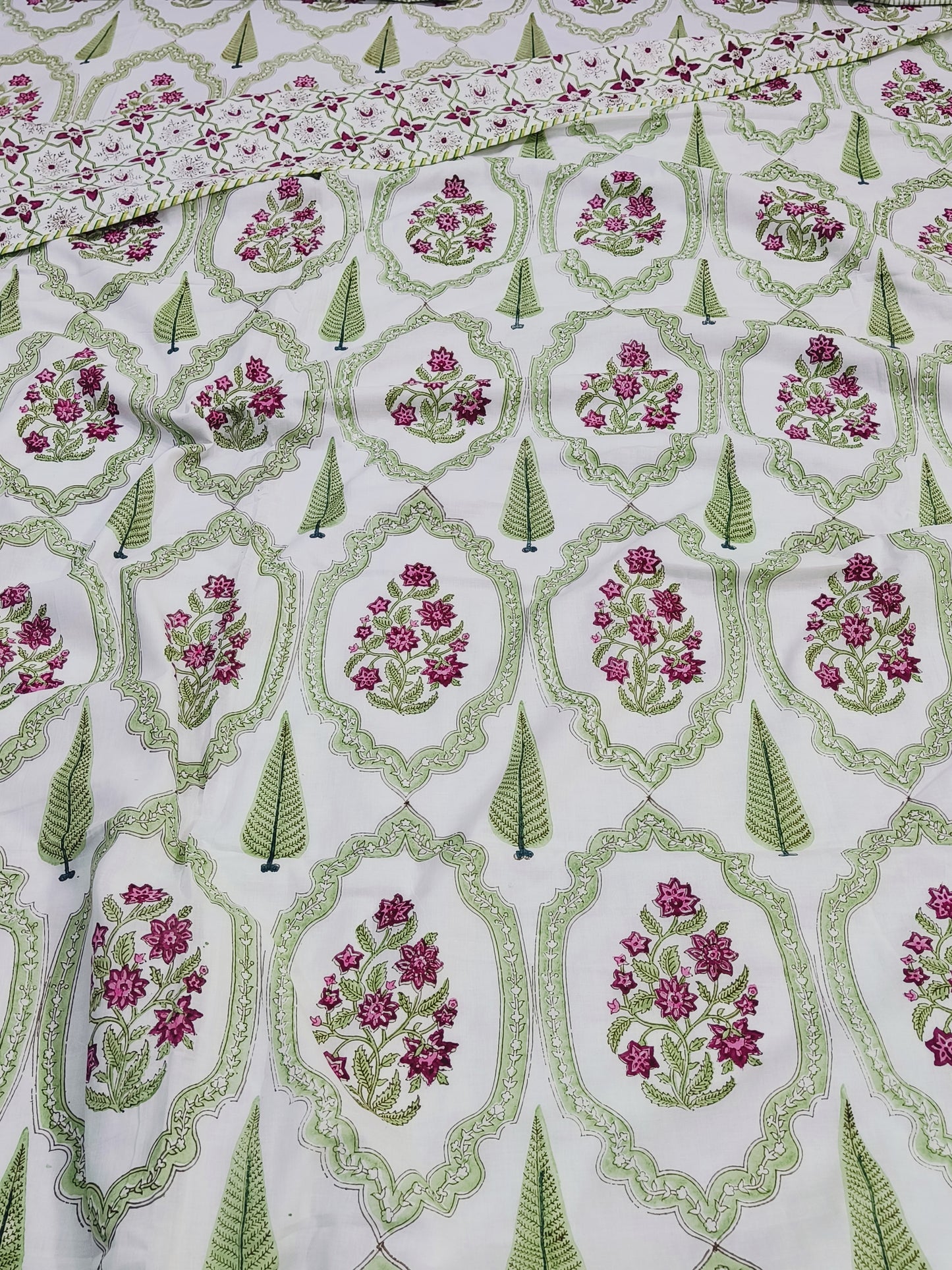 FRESH ARRIVAL Handblock Printed Premium Double Bed Dohars