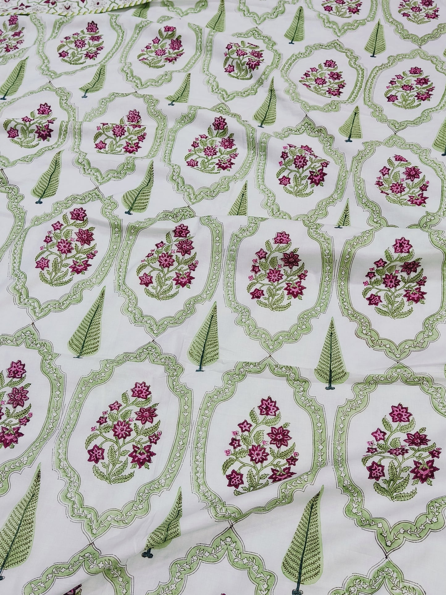 FRESH ARRIVAL Handblock Printed Premium Double Bed Dohars