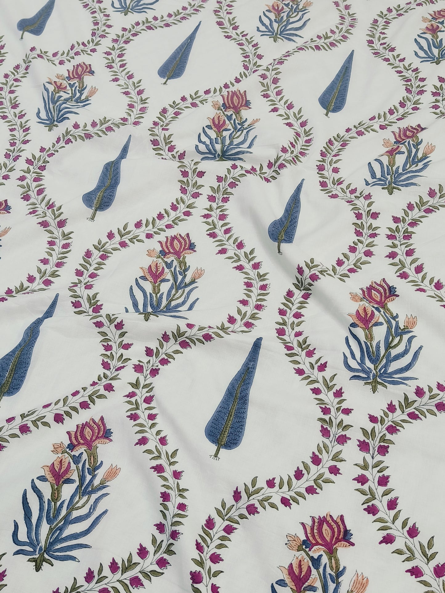 FRESH ARRIVAL Handblock Printed Premium Double Bed Dohars
