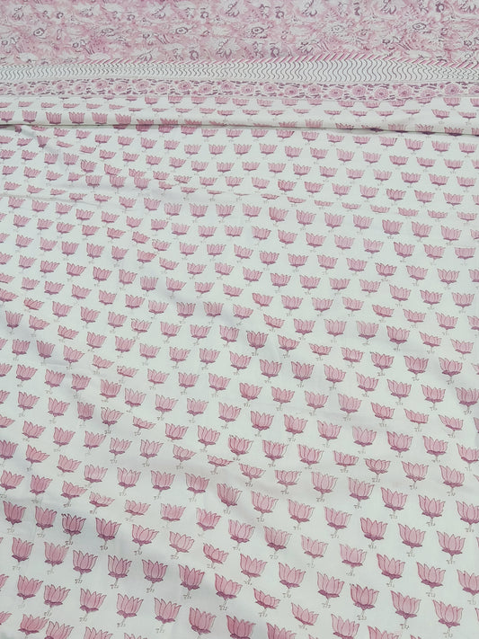 FRESH ARRIVAL Handblock Printed Premium Double Bed Dohars