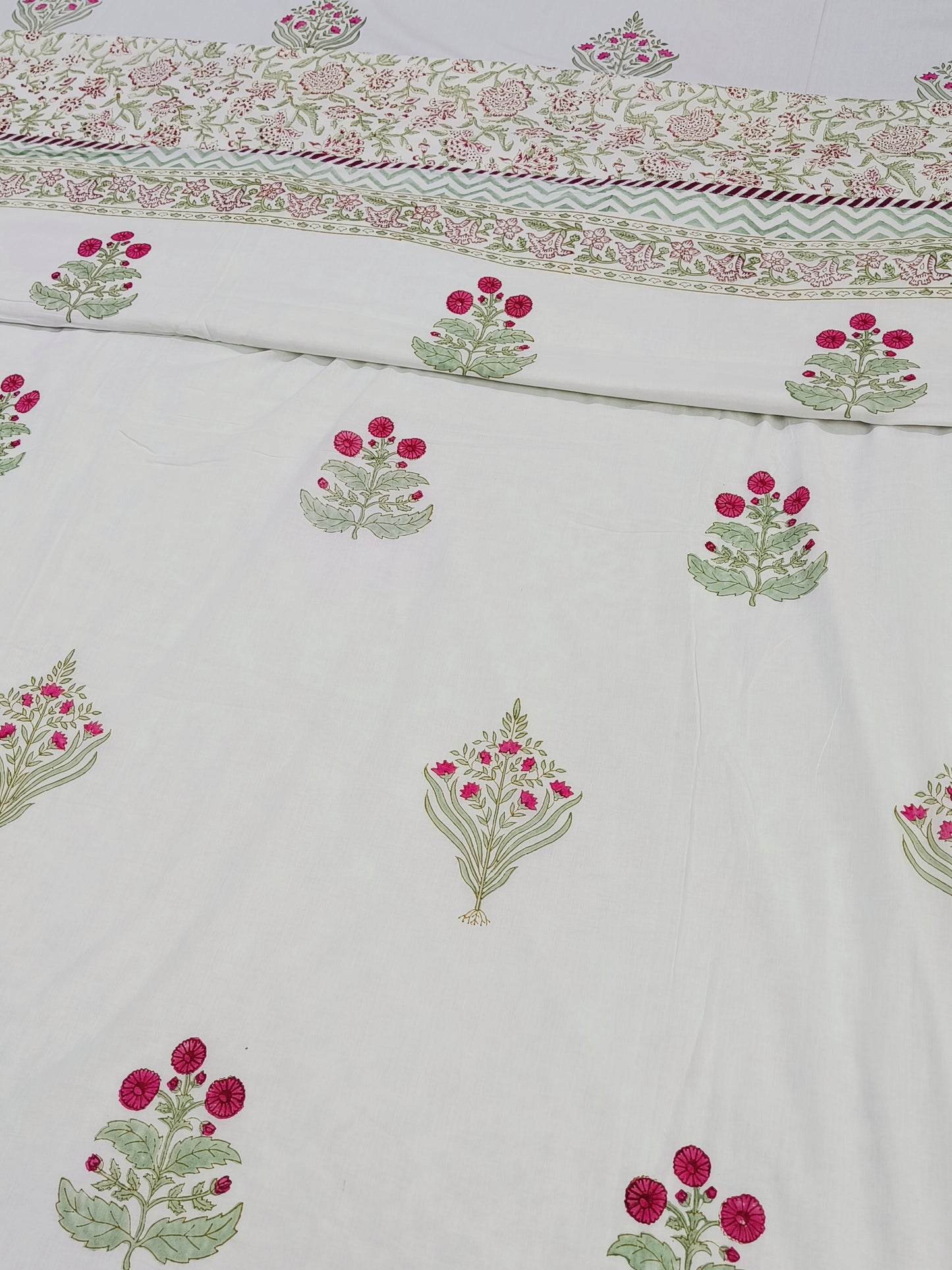 FRESH ARRIVAL Handblock Printed Premium Double Bed Dohars