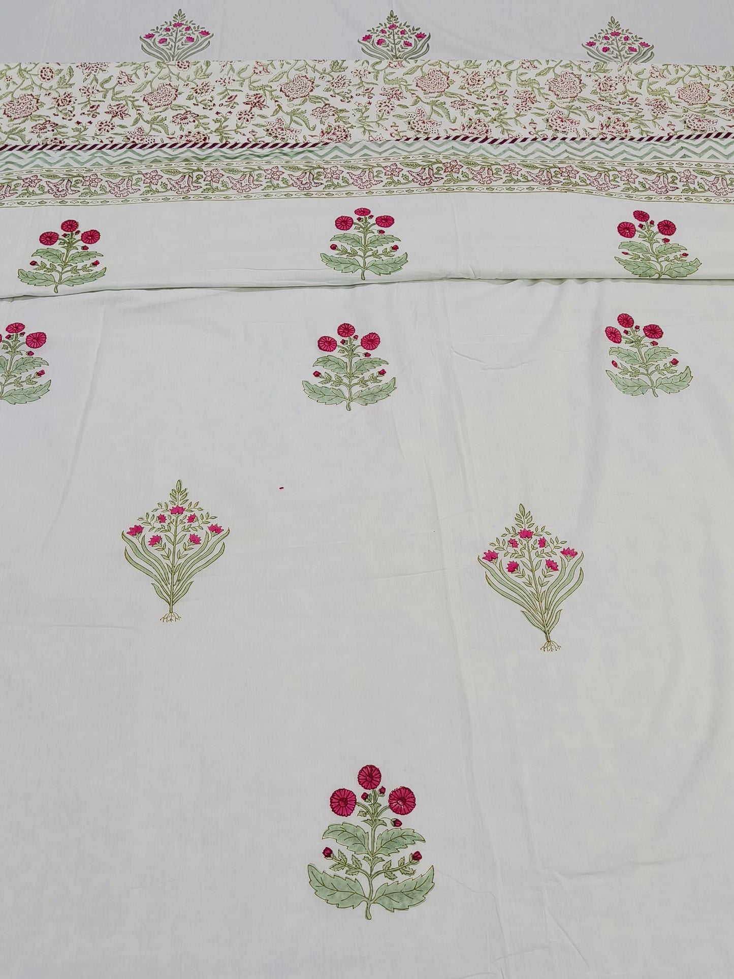 FRESH ARRIVAL Handblock Printed Premium Double Bed Dohars