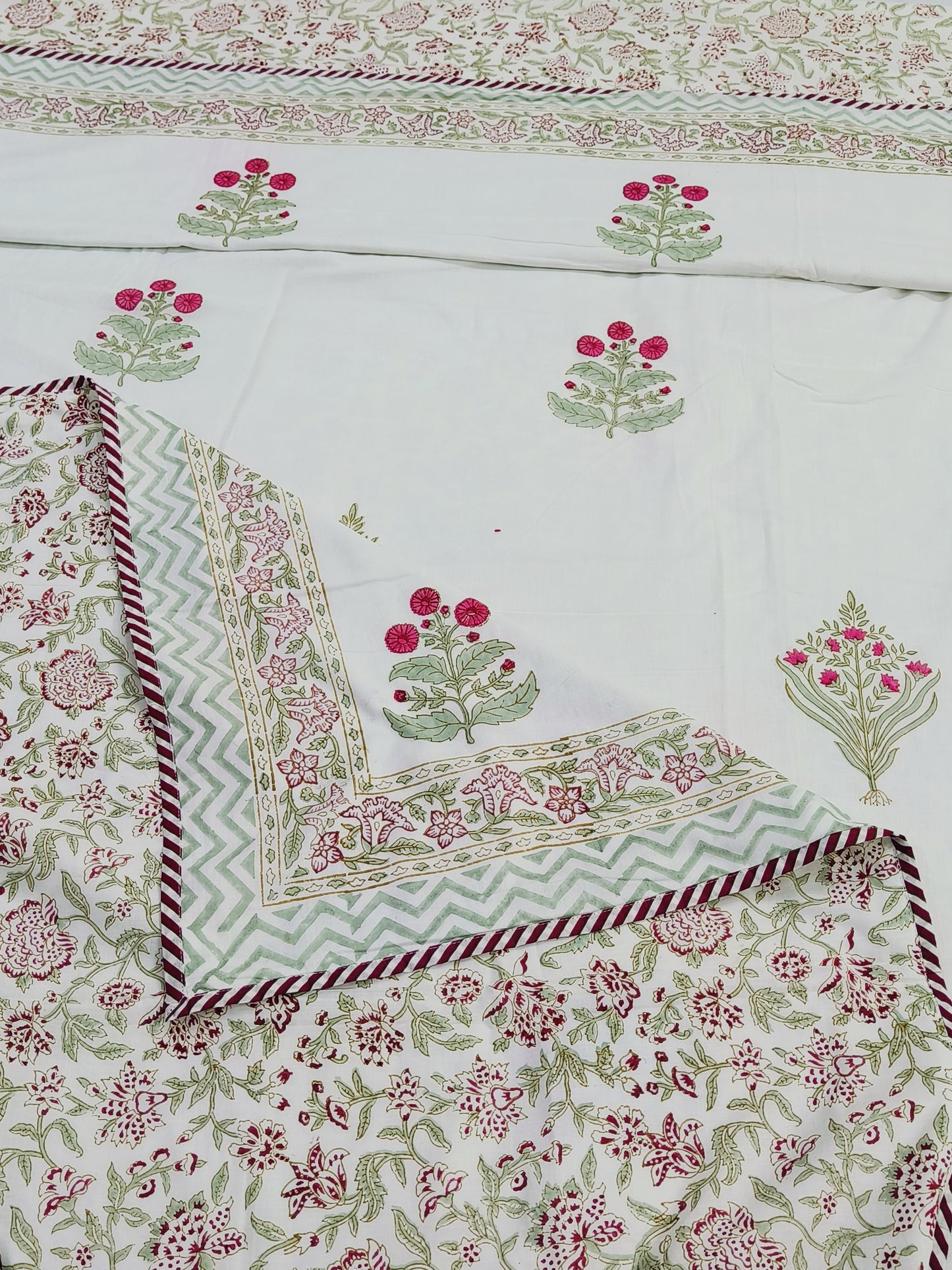 FRESH ARRIVAL Handblock Printed Premium Double Bed Dohars