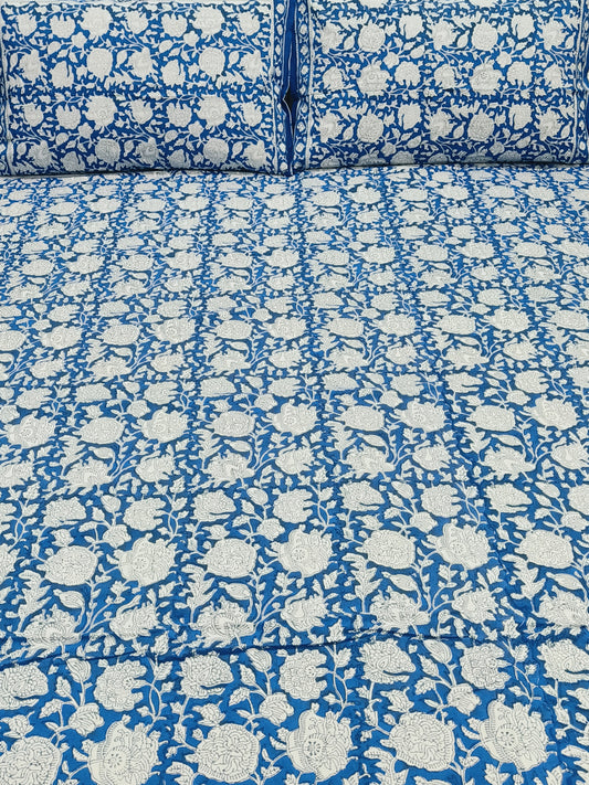 Bedsheet With King Size Pillow Cases
