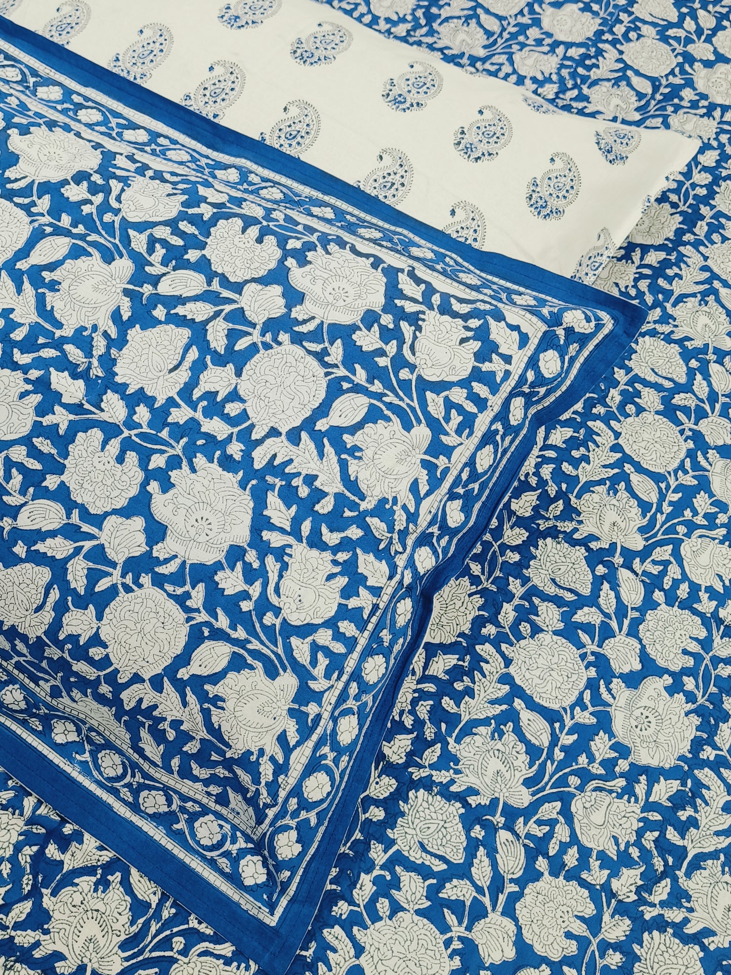 Handblock Printed Premium Bedsheets(Dispatch Time 24 Hours)