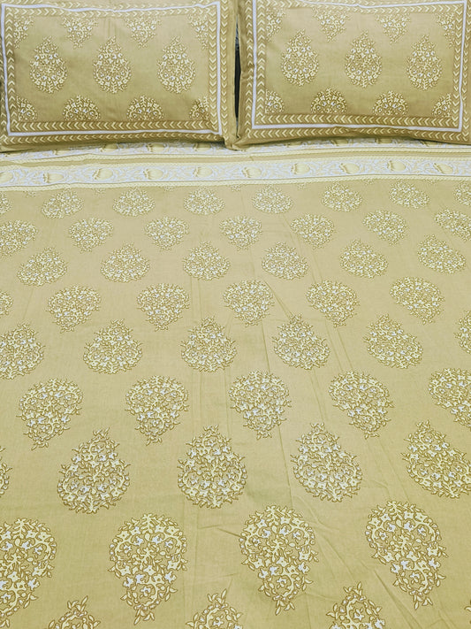 FRESH ARRIVALS Gulbahaar King Size Bedsheets(Dispatch Time 24 Hours)