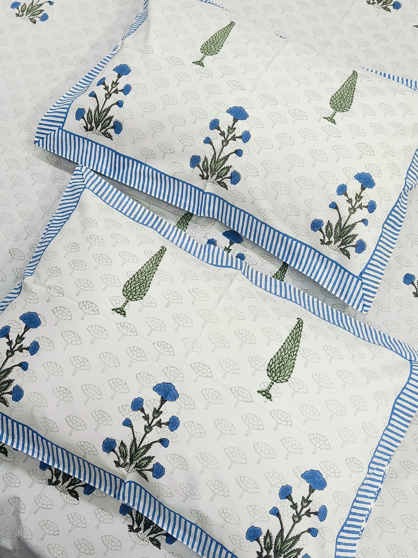 FRESH ARRIVAL Handblock Printed Premium Bedsheets (Dispatch Time 24 Hours)