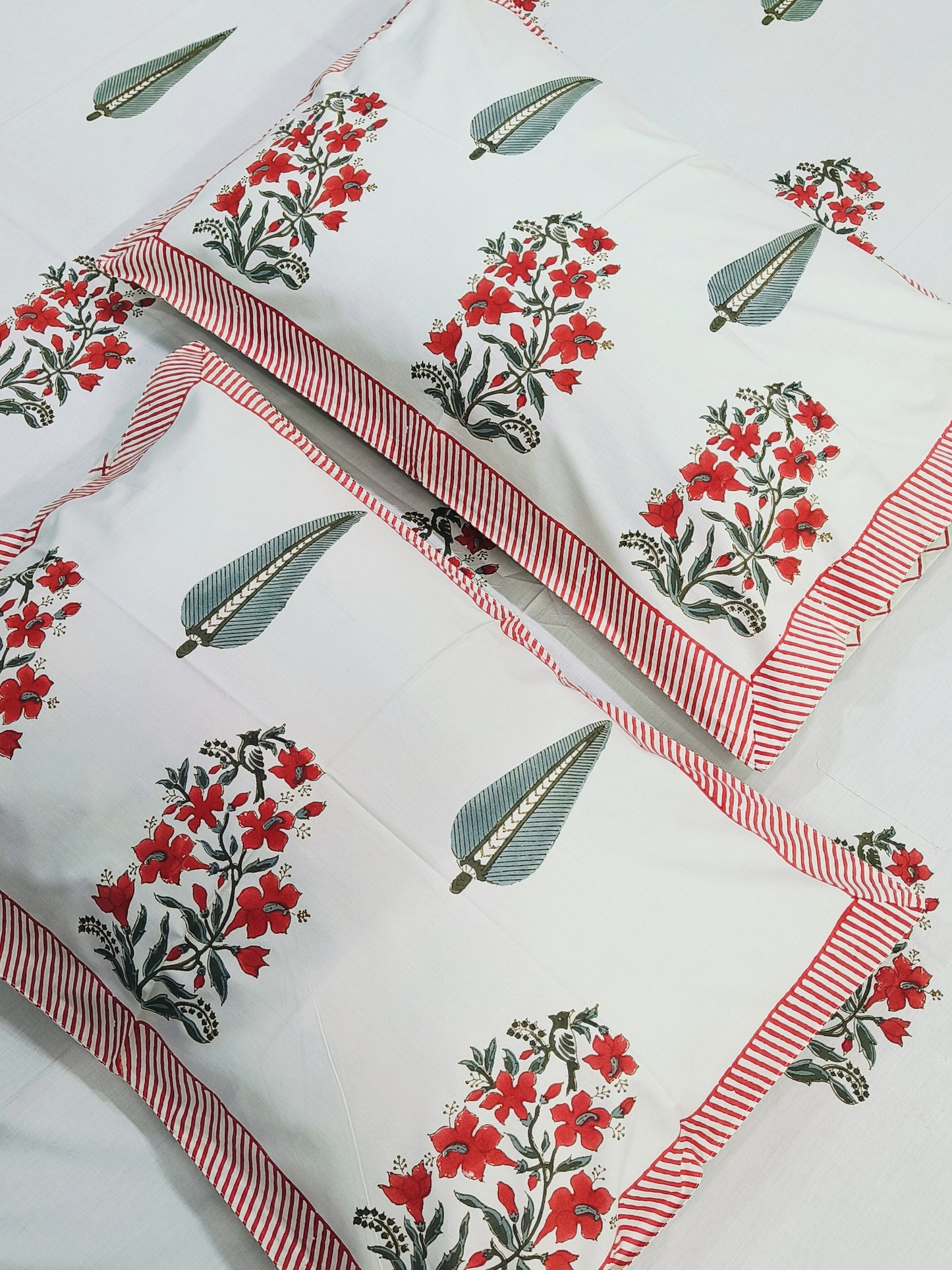 FRESH ARRIVAL Handblock Printed Premium Bedsheets (Dispatch Time 24 Hours)