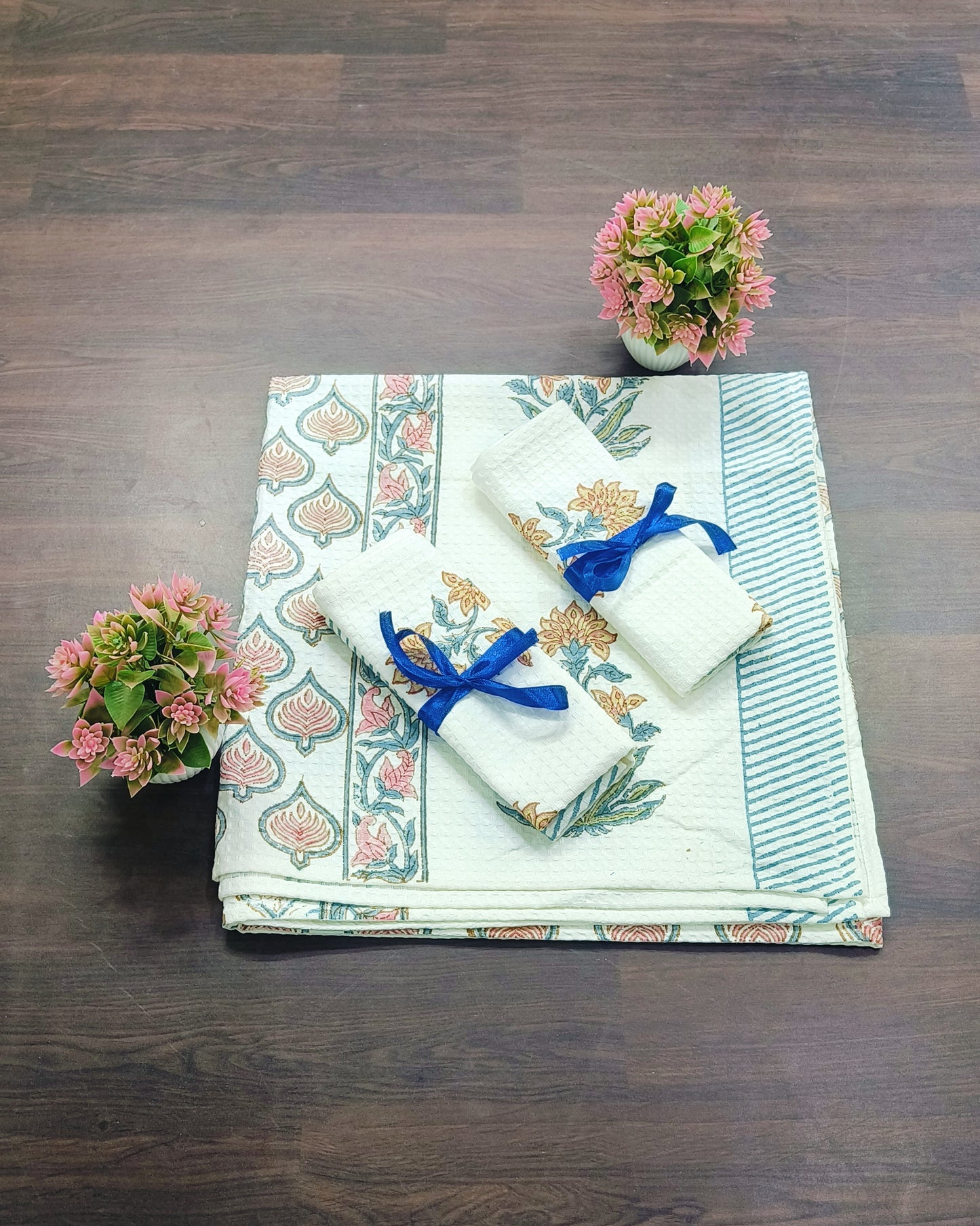 Handblock Printed Towels