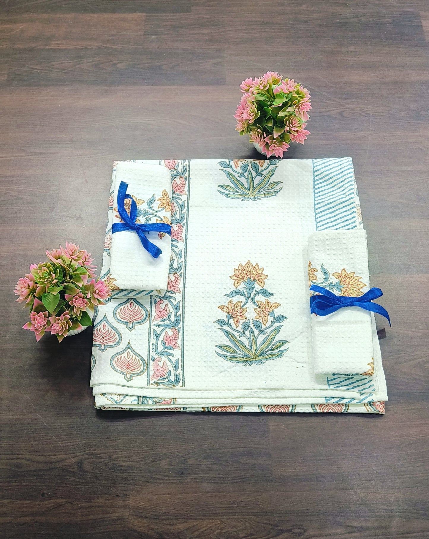 Handblock Printed Towels