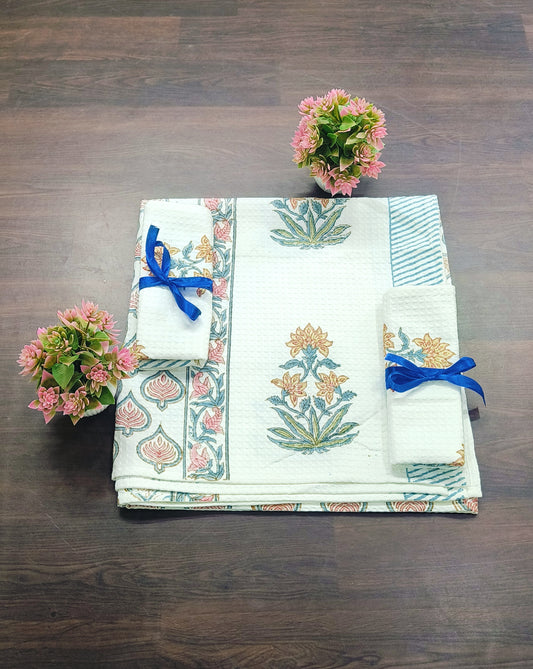 Handblock Printed Towels
