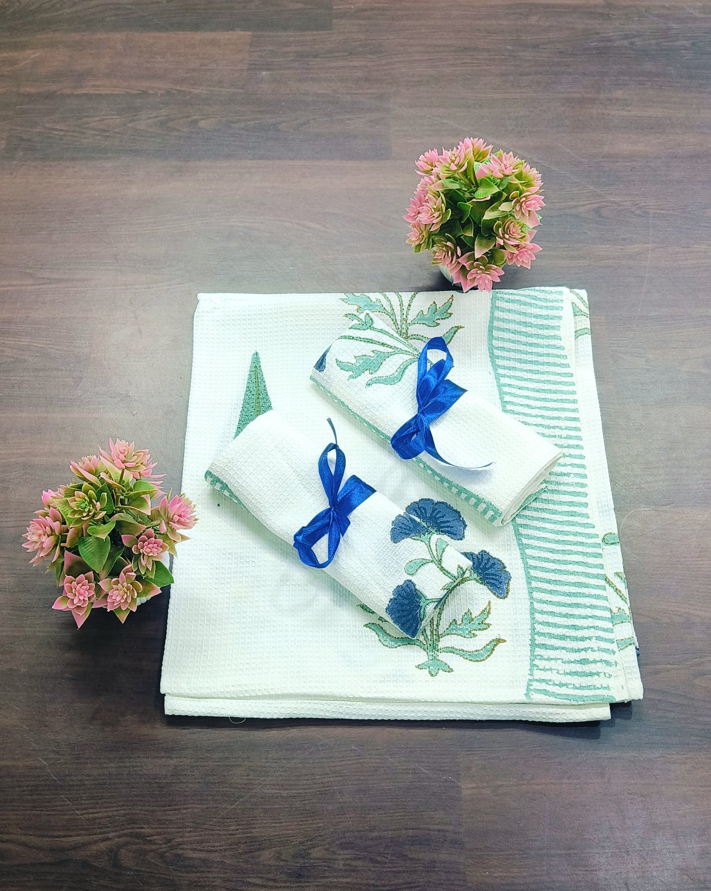 Handblock Printed Towels