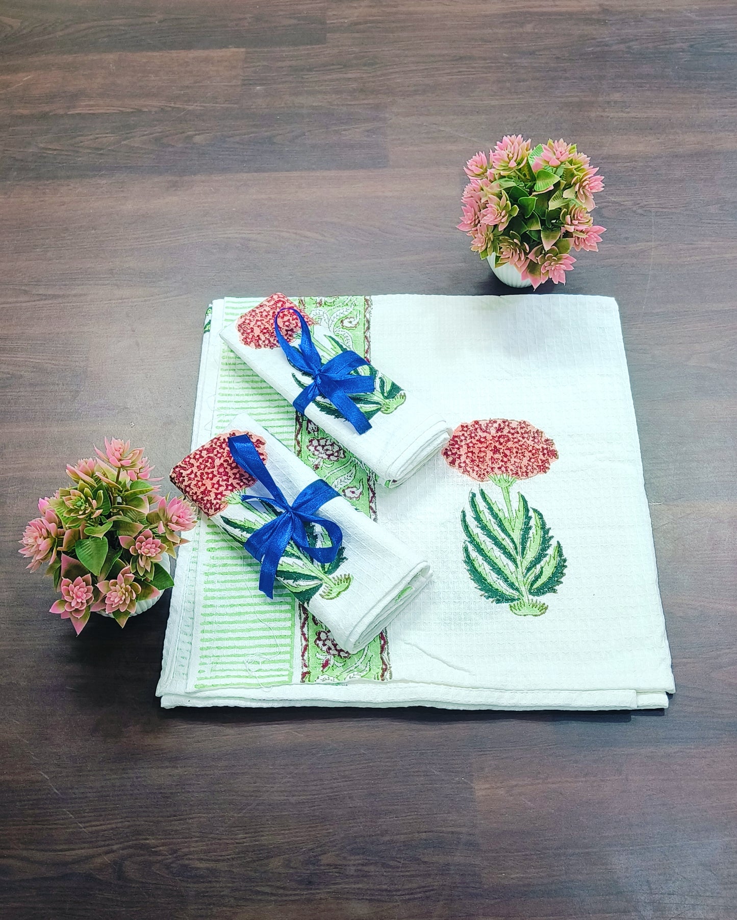 Handblock Printed Towels