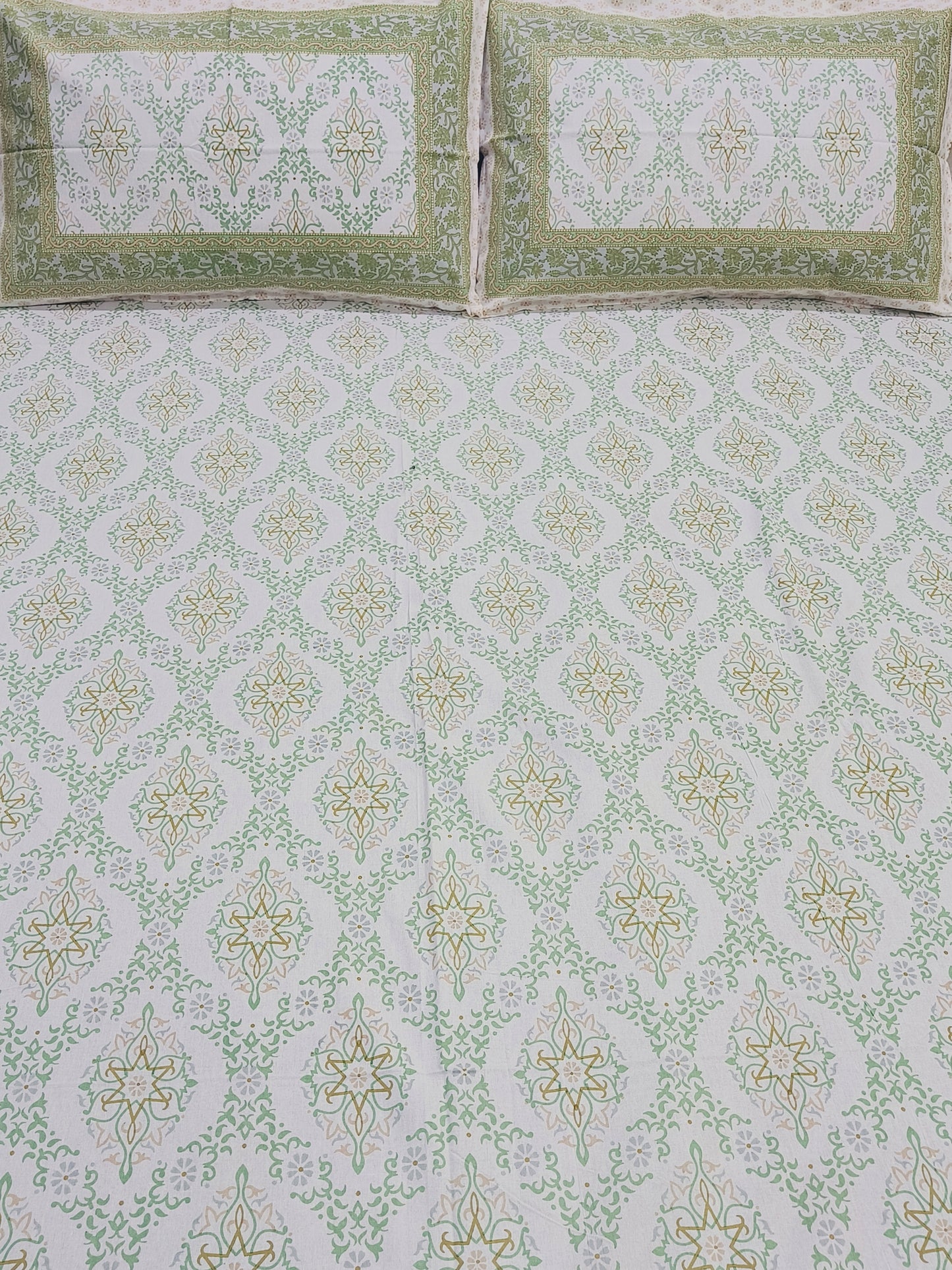 Gulbahaar King Size Bedsheets(Dispatch Time 24 Hours)