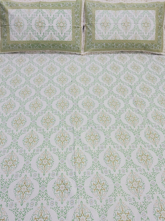 Gulbahaar King Size Bedsheets(Dispatch Time 24 Hours)