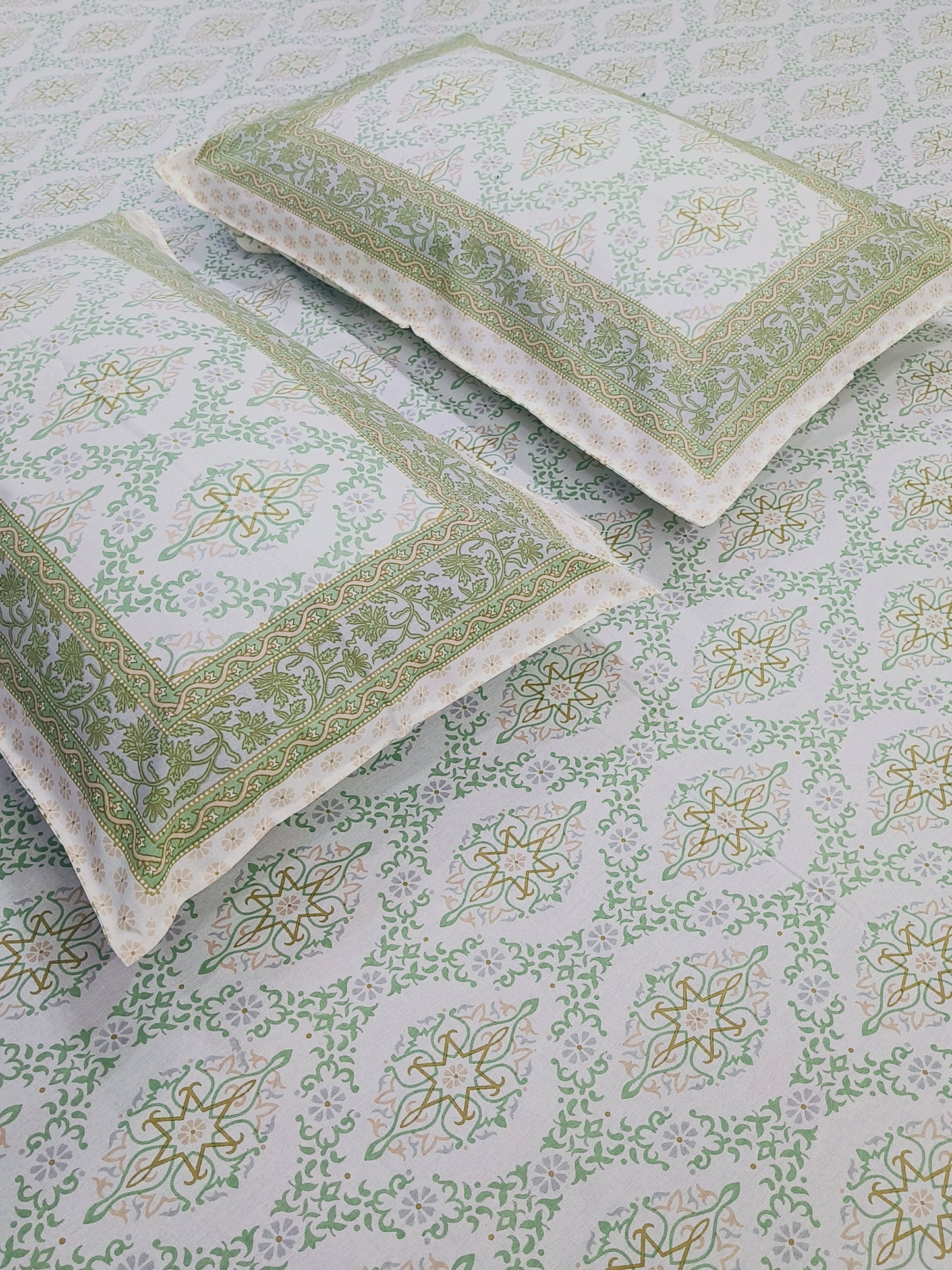 Gulbahaar King Size Bedsheets(Dispatch Time 24 Hours)