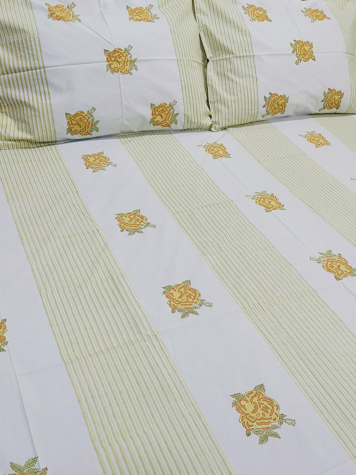 FRESH ARRIVAL Handblock Printed Premium Bedsheets (Dispatch Time 24 Hours)