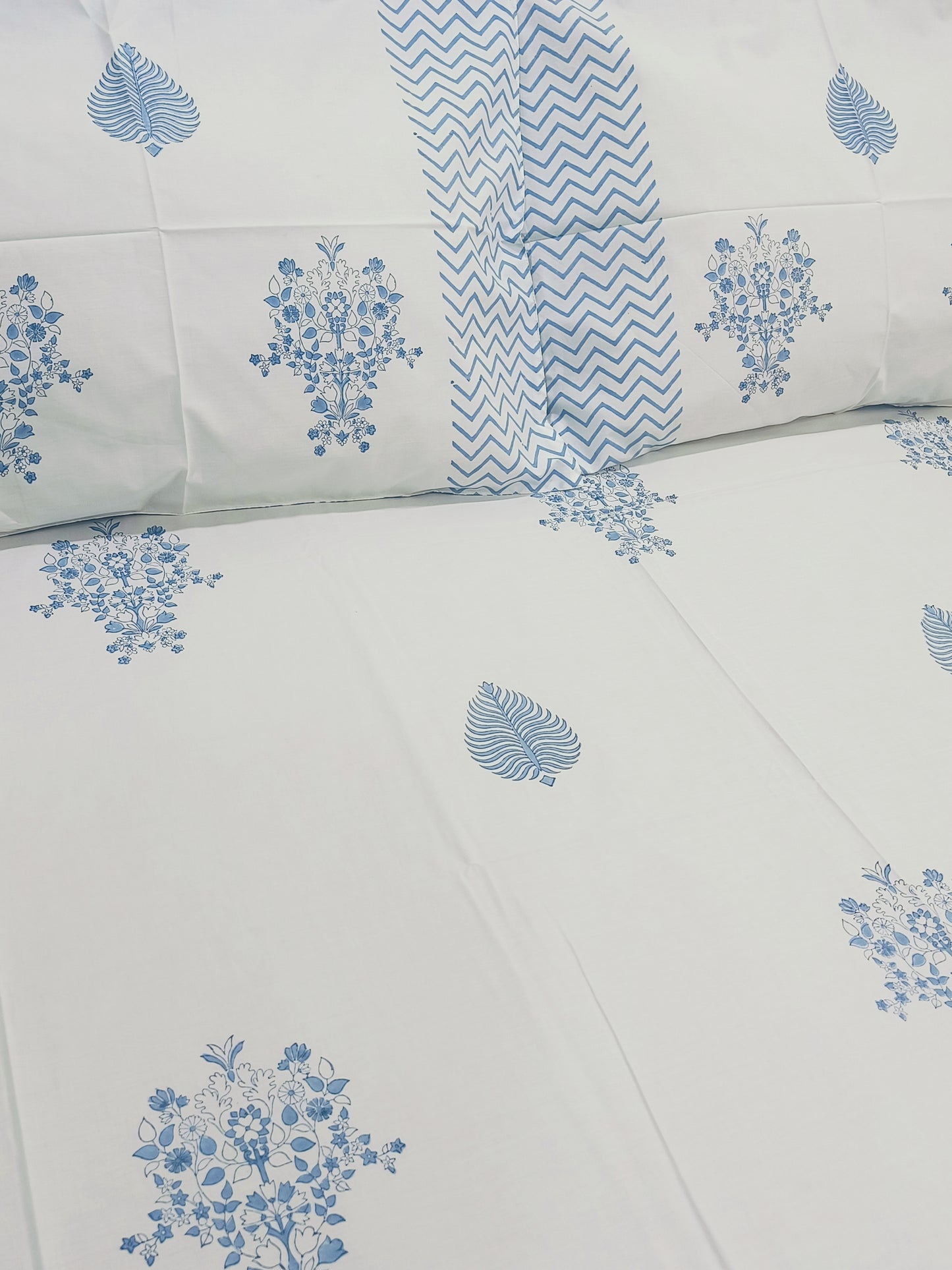 FRESH ARRIVAL Handblock Printed Premium Bedsheets (Dispatch Time 24 Hours)
