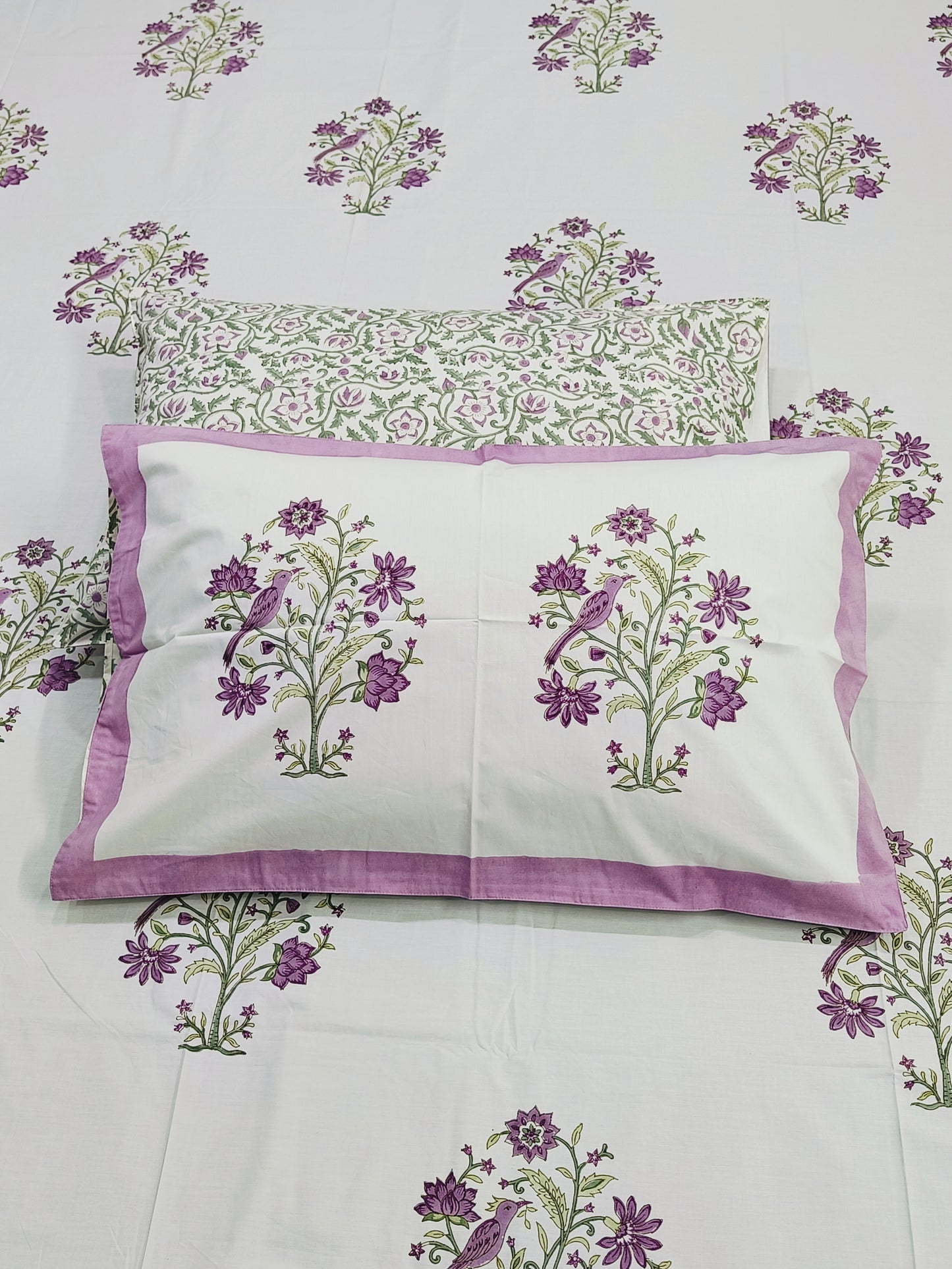 FRESH ARRIVAL Handblock Printed Premium Bedsheets (Dispatch Time 24 Hours)