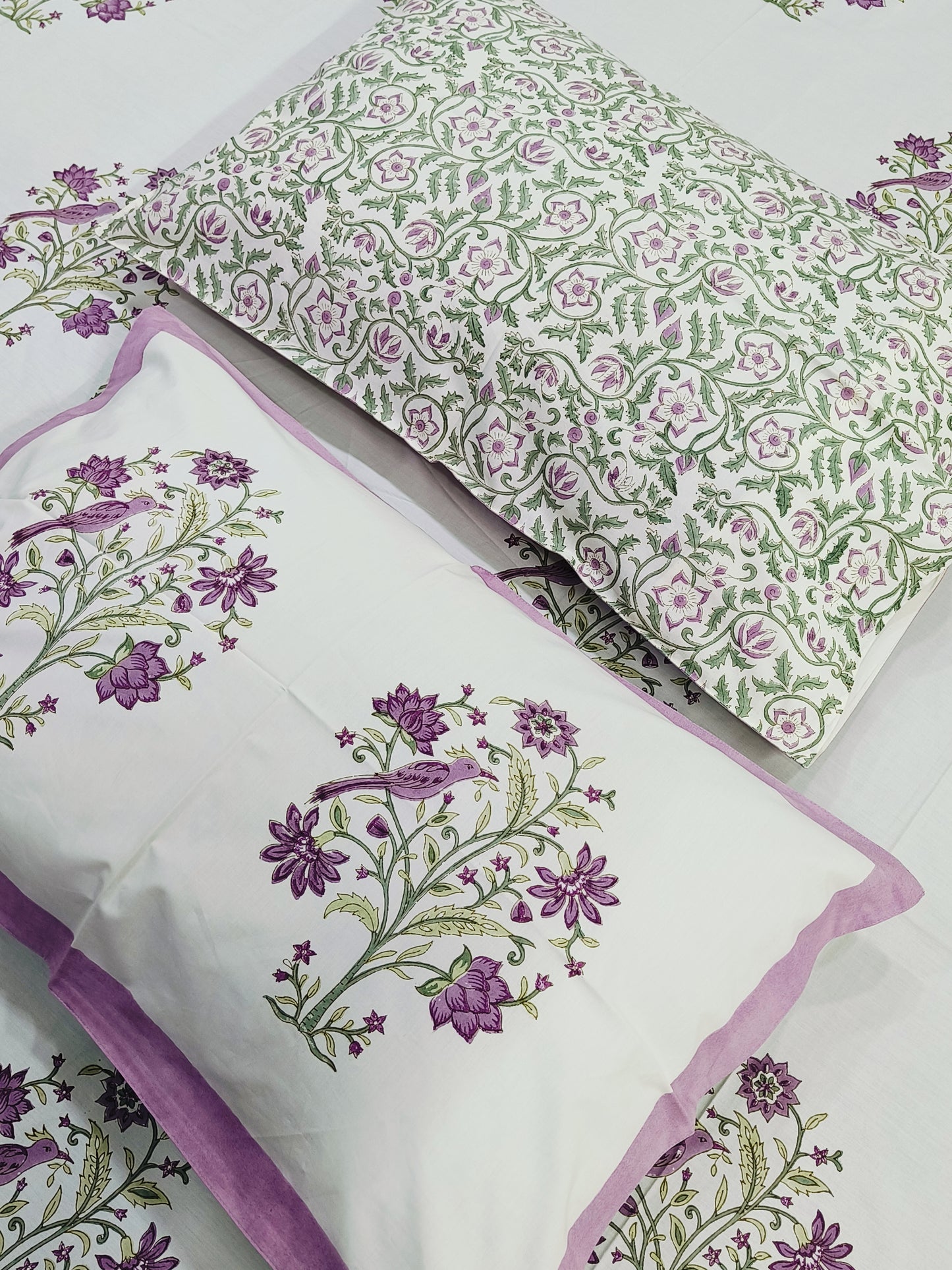 FRESH ARRIVAL Handblock Printed Premium Bedsheets (Dispatch Time 24 Hours)