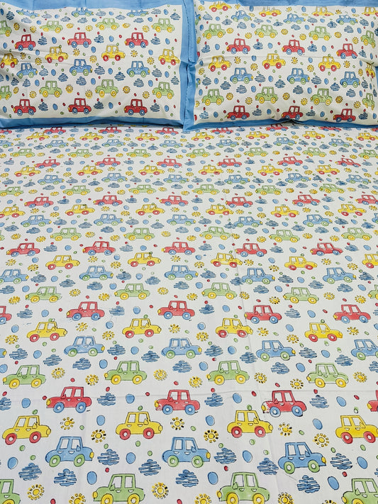 FRESH ARRIVAL Handblock Printed Premium Bedsheets (Dispatch Time 24 Hours)