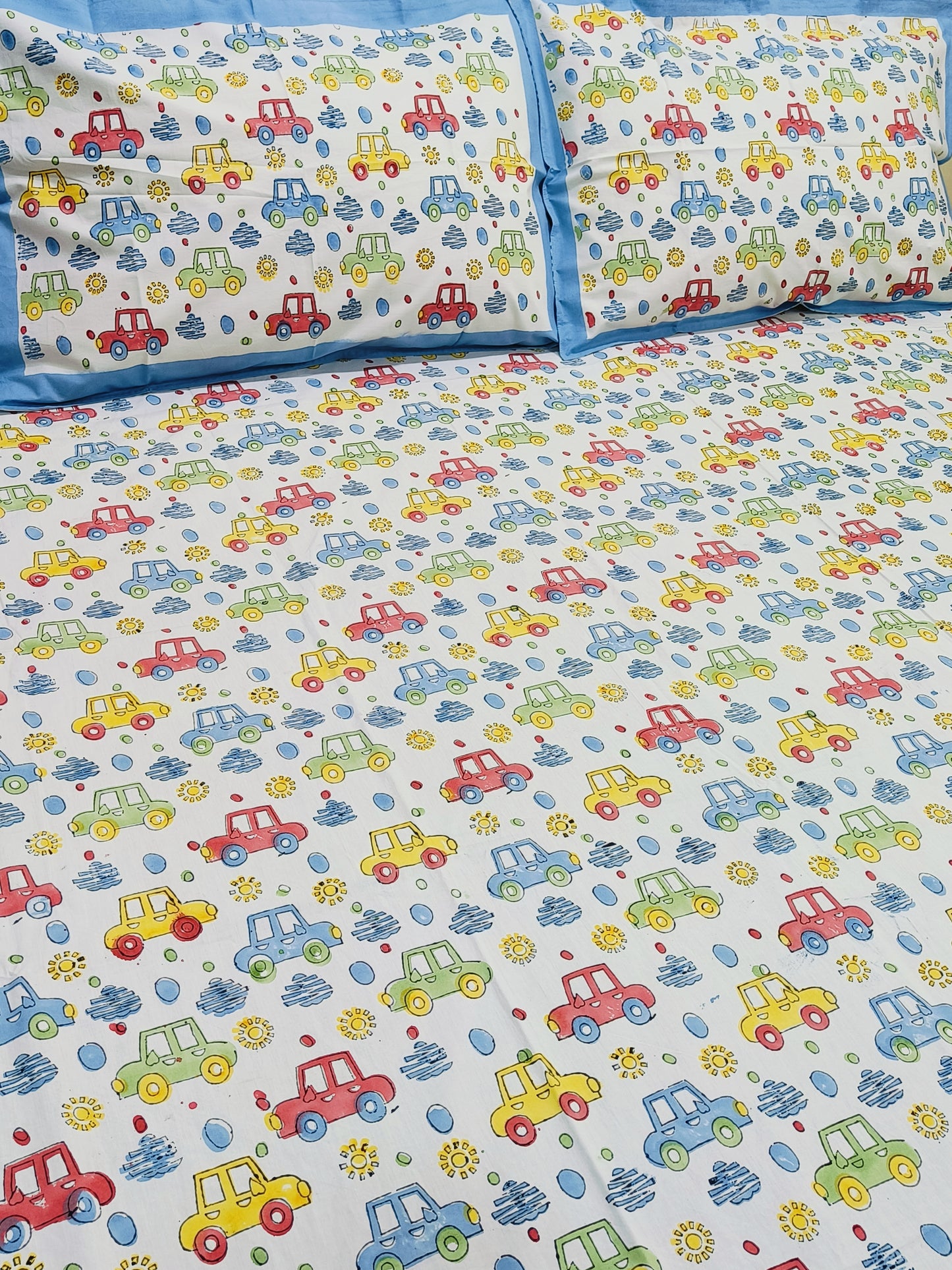 FRESH ARRIVAL Handblock Printed Premium Bedsheets (Dispatch Time 24 Hours)