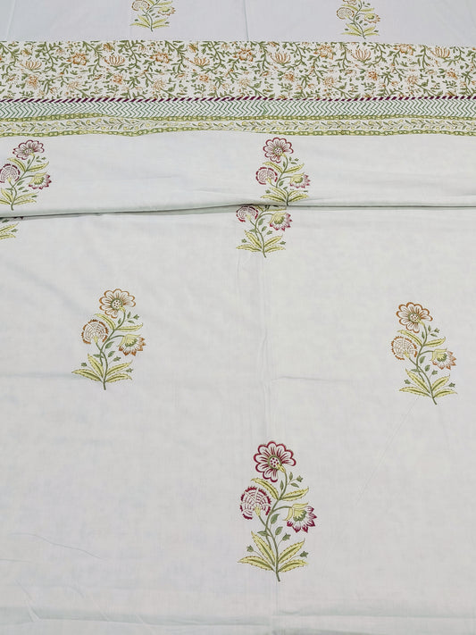 FRESH ARRIVAL Handblock Printed Premium Double Bed Dohars