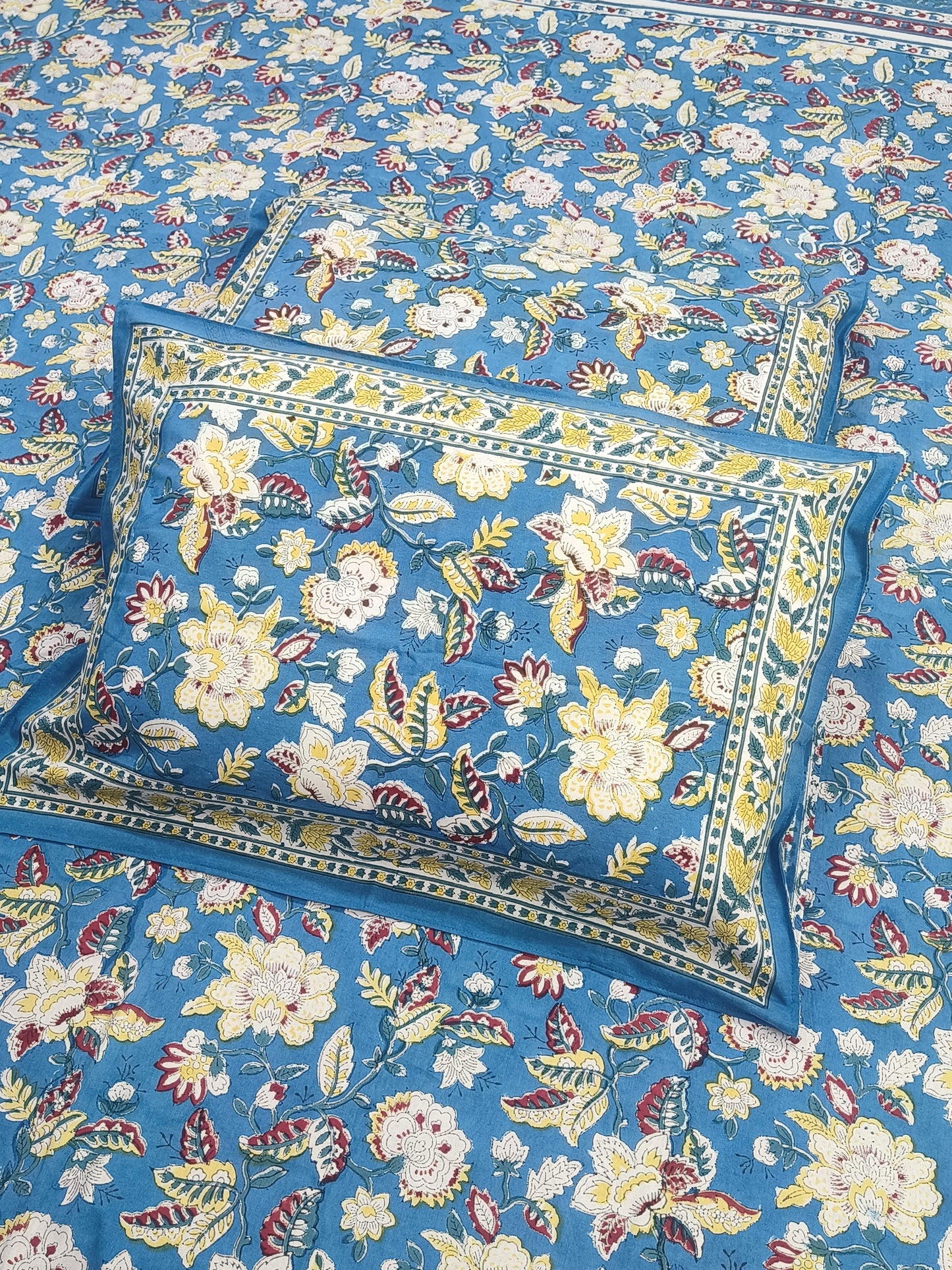 FRESH ARRIVAL Handblock Printed Premium Bedsheets (Dispatch Time 24 Hours)