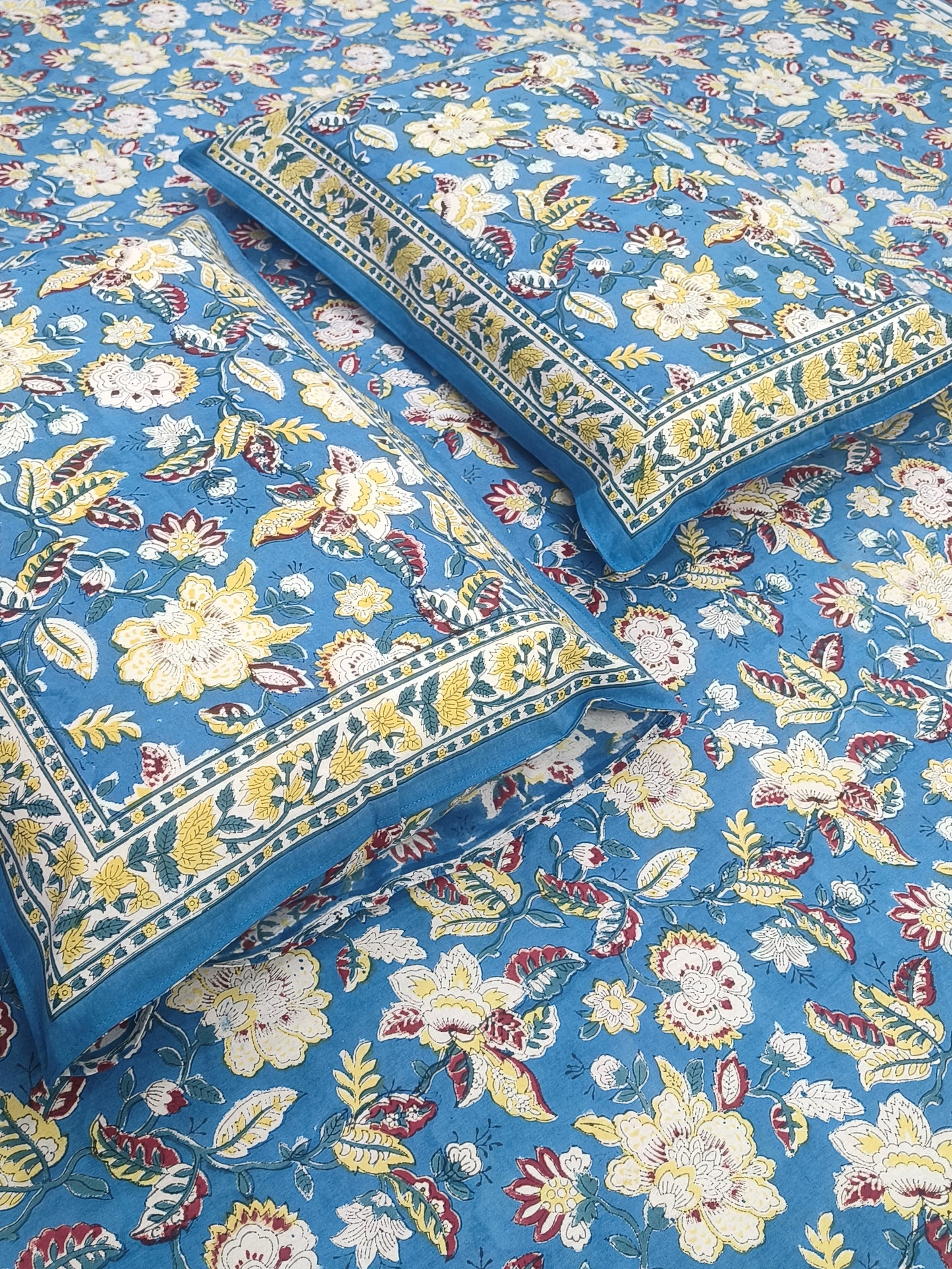 FRESH ARRIVAL Handblock Printed Premium Bedsheets (Dispatch Time 24 Hours)