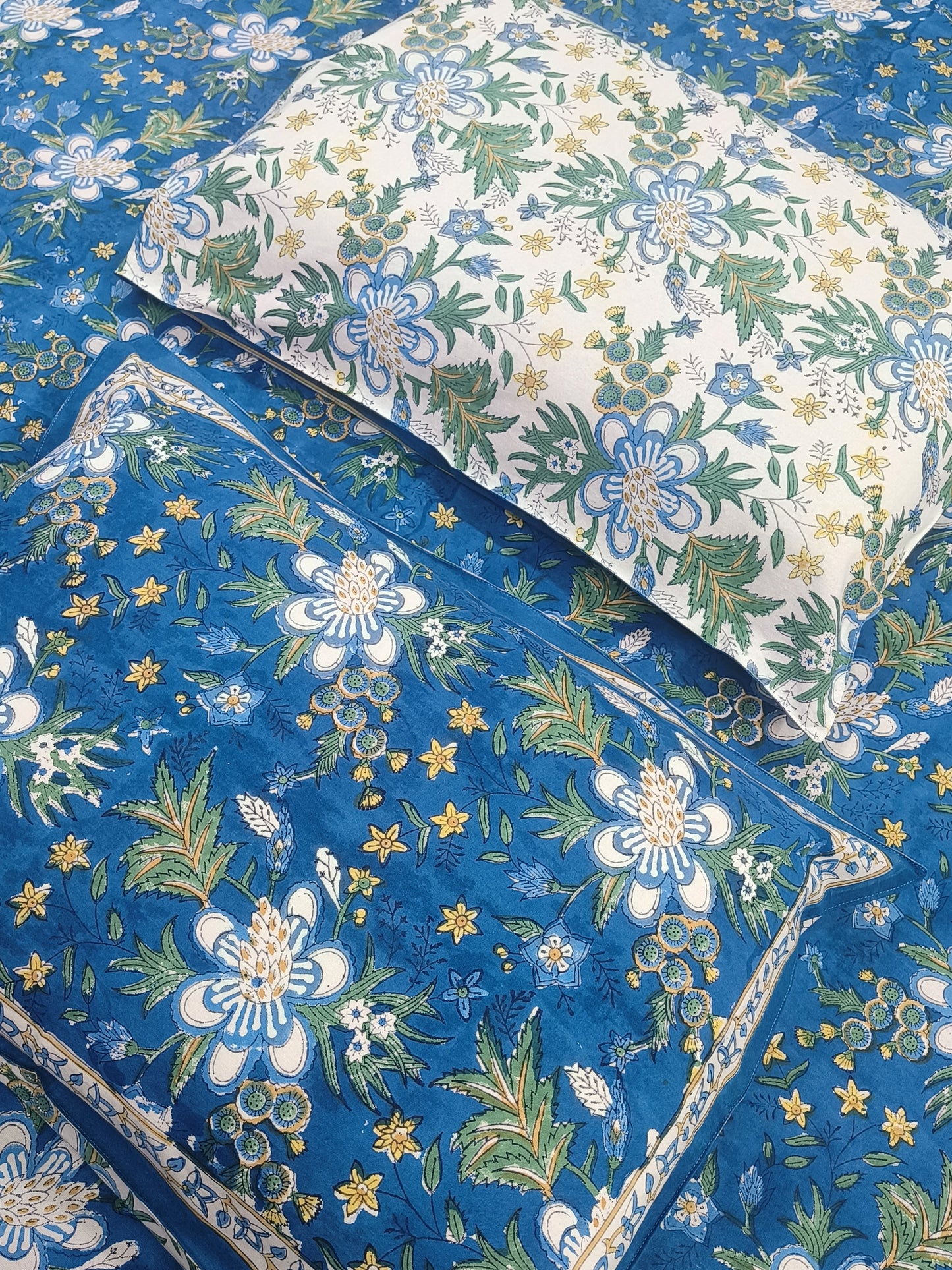 FRESH ARRIVAL Handblock Printed Premium Bedsheets (Dispatch Time 24 Hours)