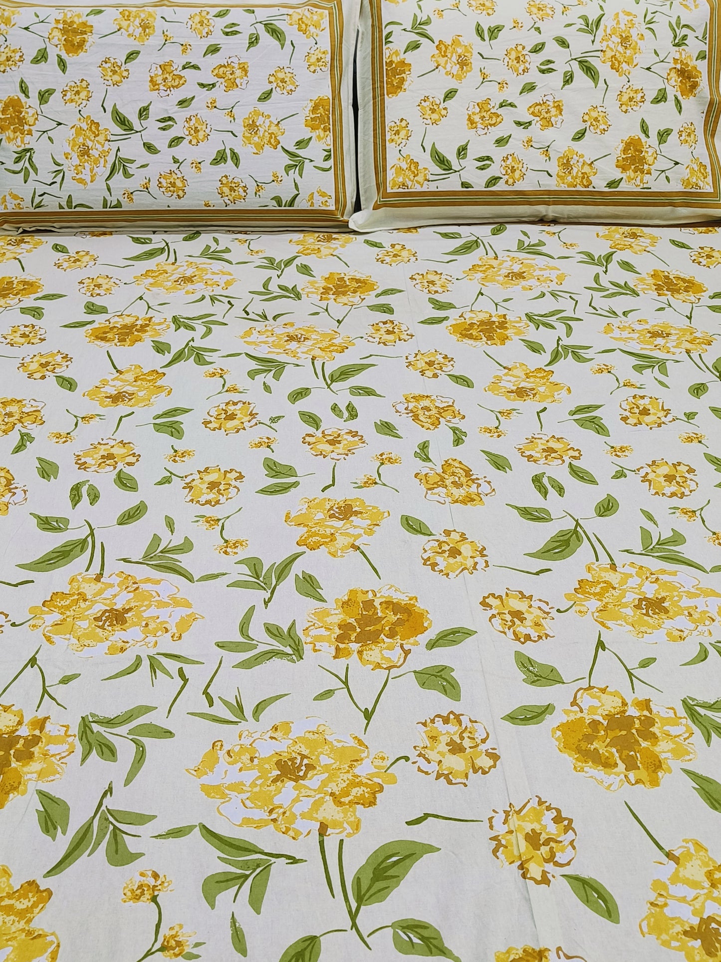 Gulbahaar King Size Bedsheets(Dispatch Time 24 Hours)