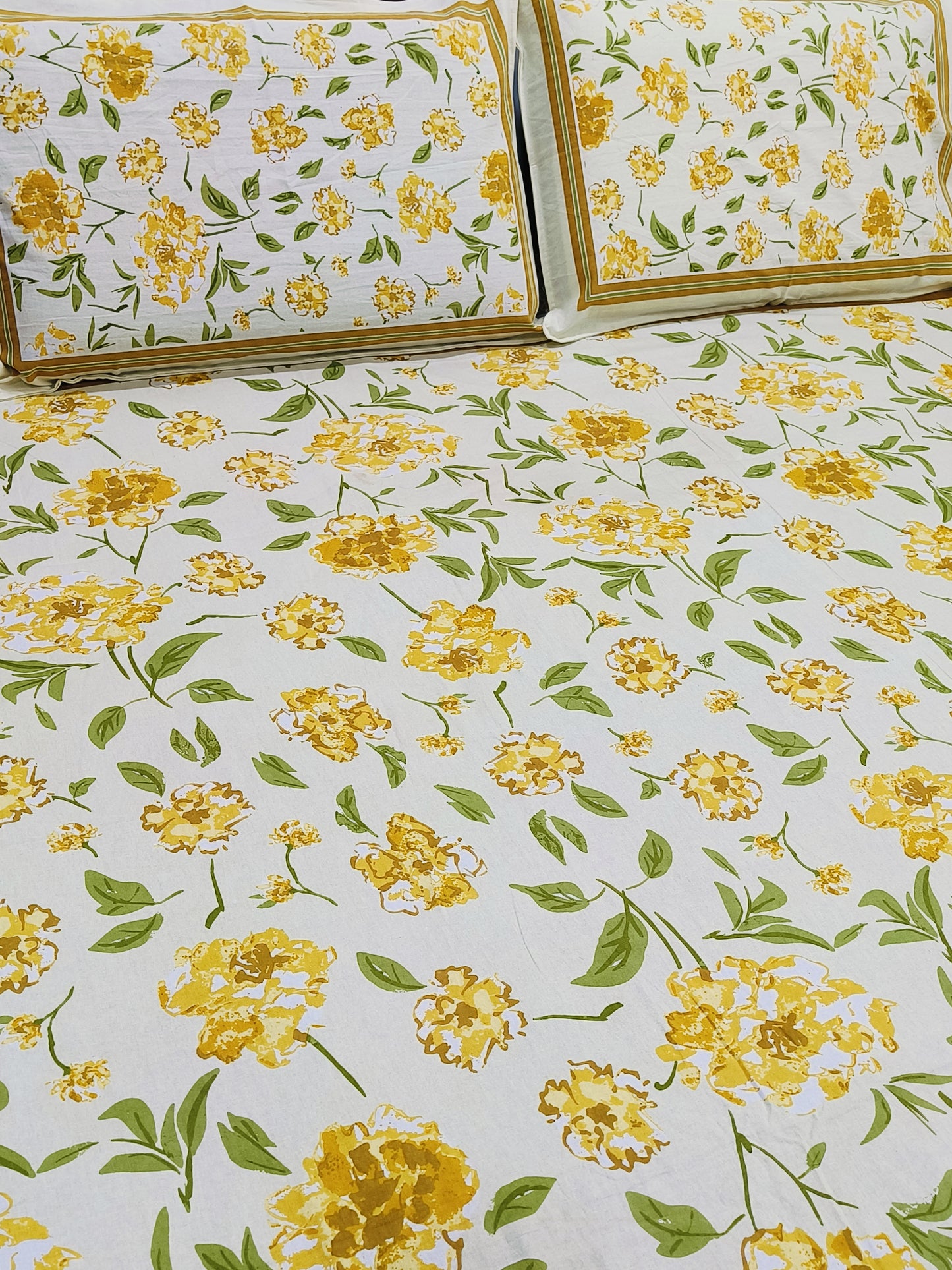 Gulbahaar King Size Bedsheets(Dispatch Time 24 Hours)