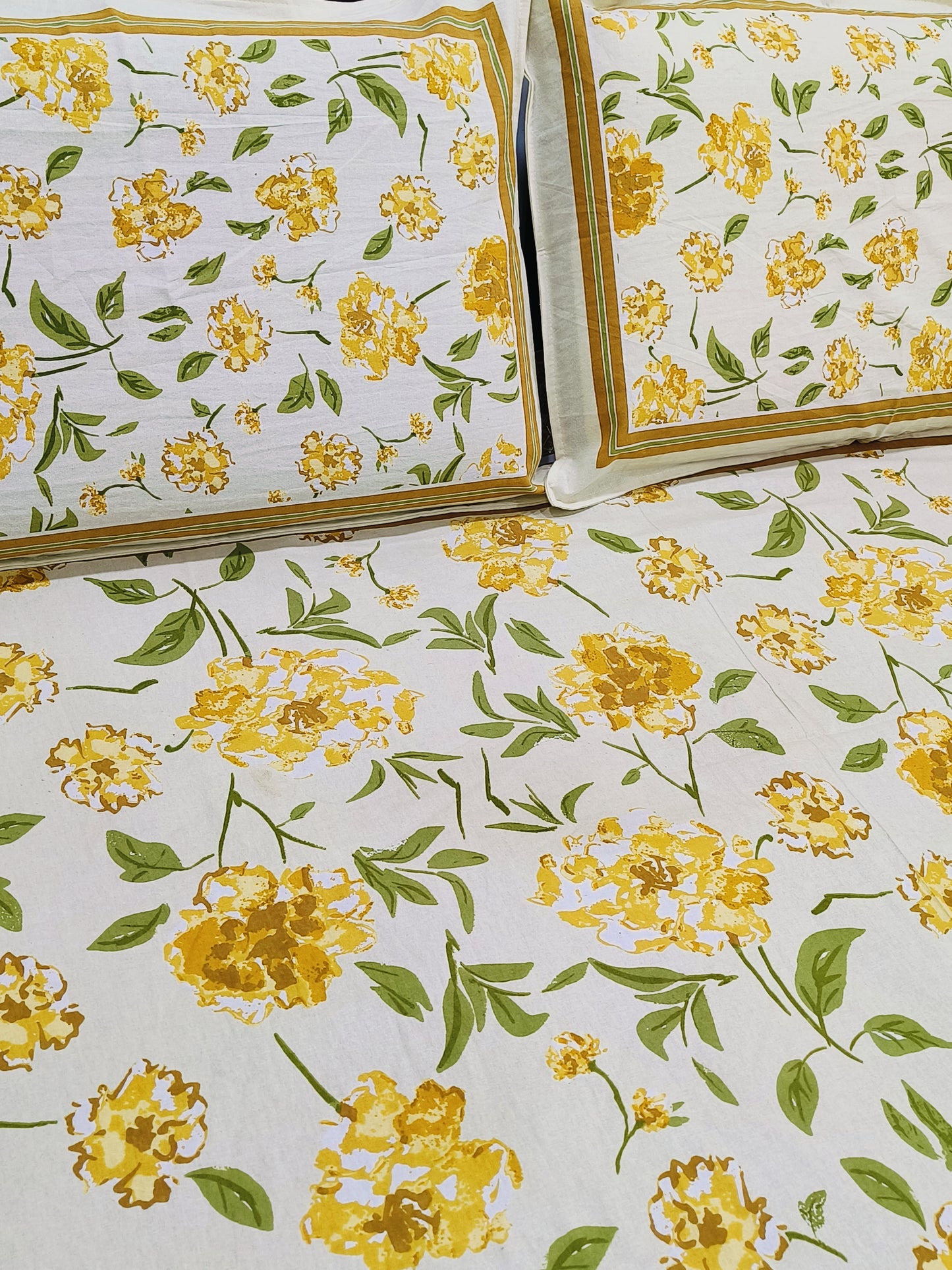 Gulbahaar King Size Bedsheets(Dispatch Time 24 Hours)