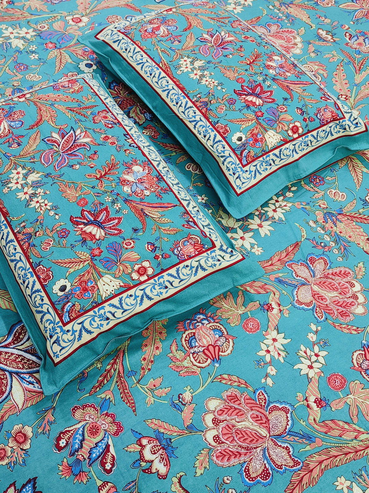 Gulbahaar King Size Bedsheets(Dispatch Time 24 Hours)