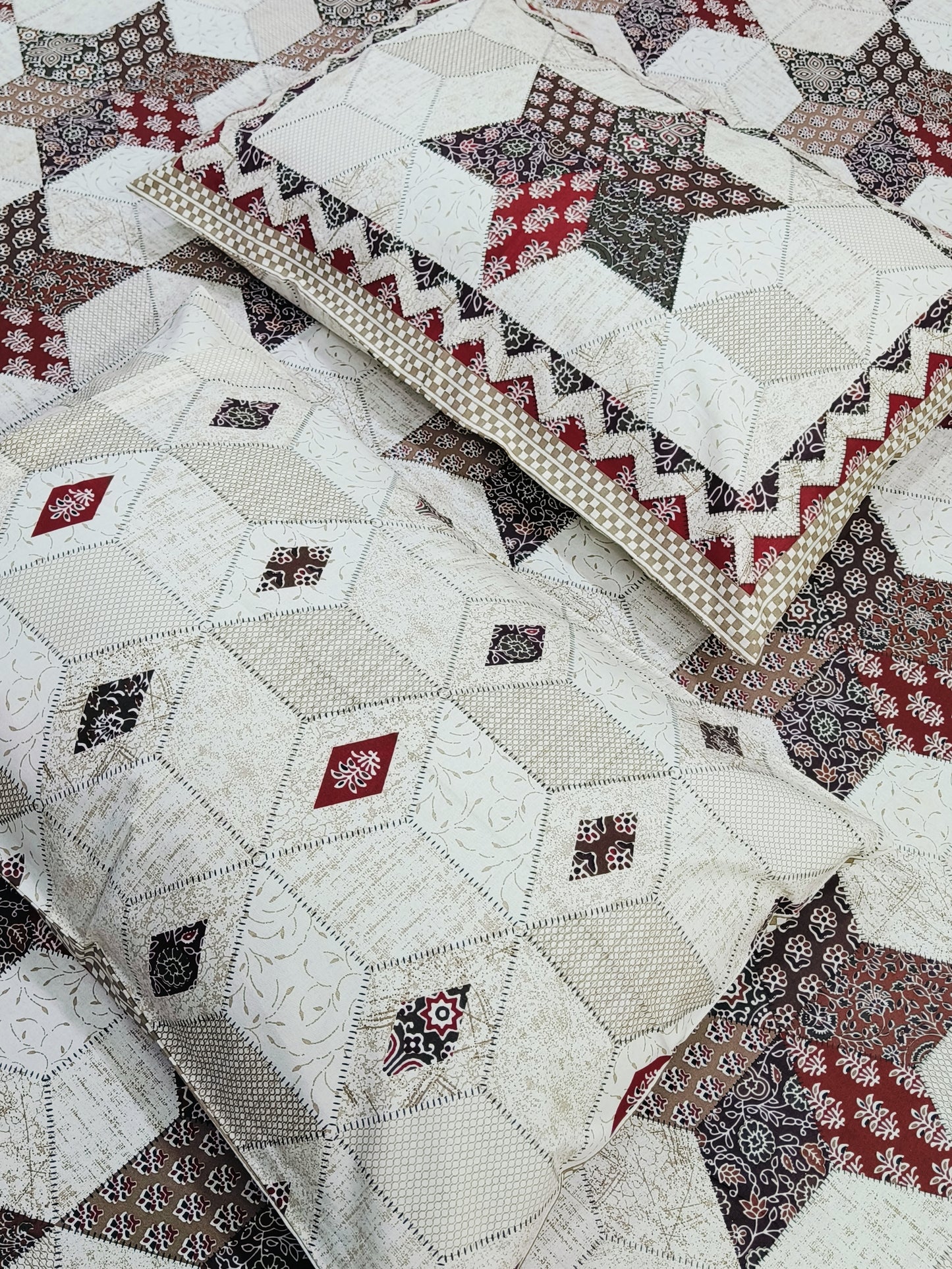 Gulbahaar King Size Bedsheets(Dispatch Time 24 Hours)