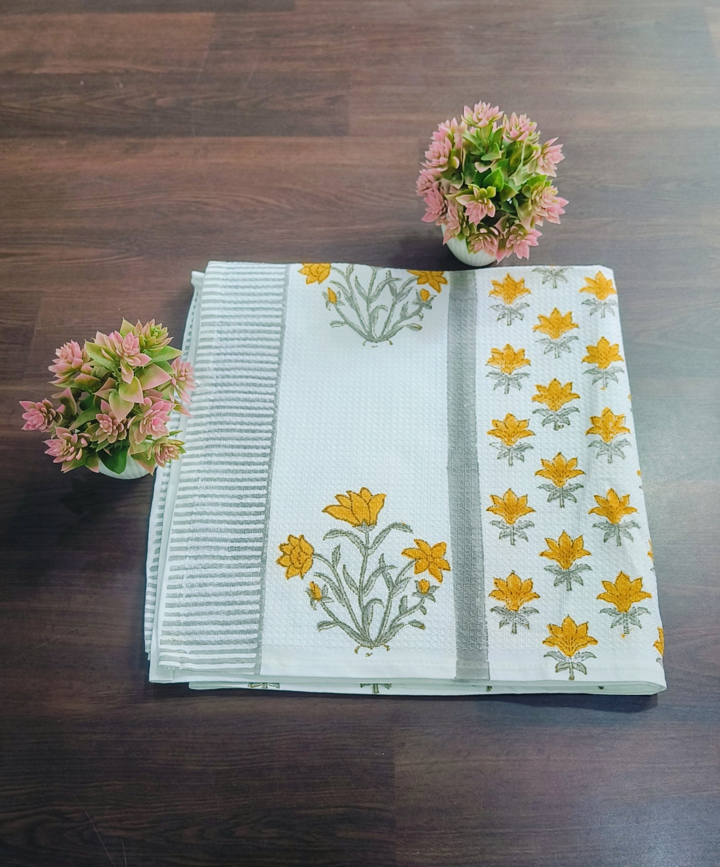 Handblock Printed Towels